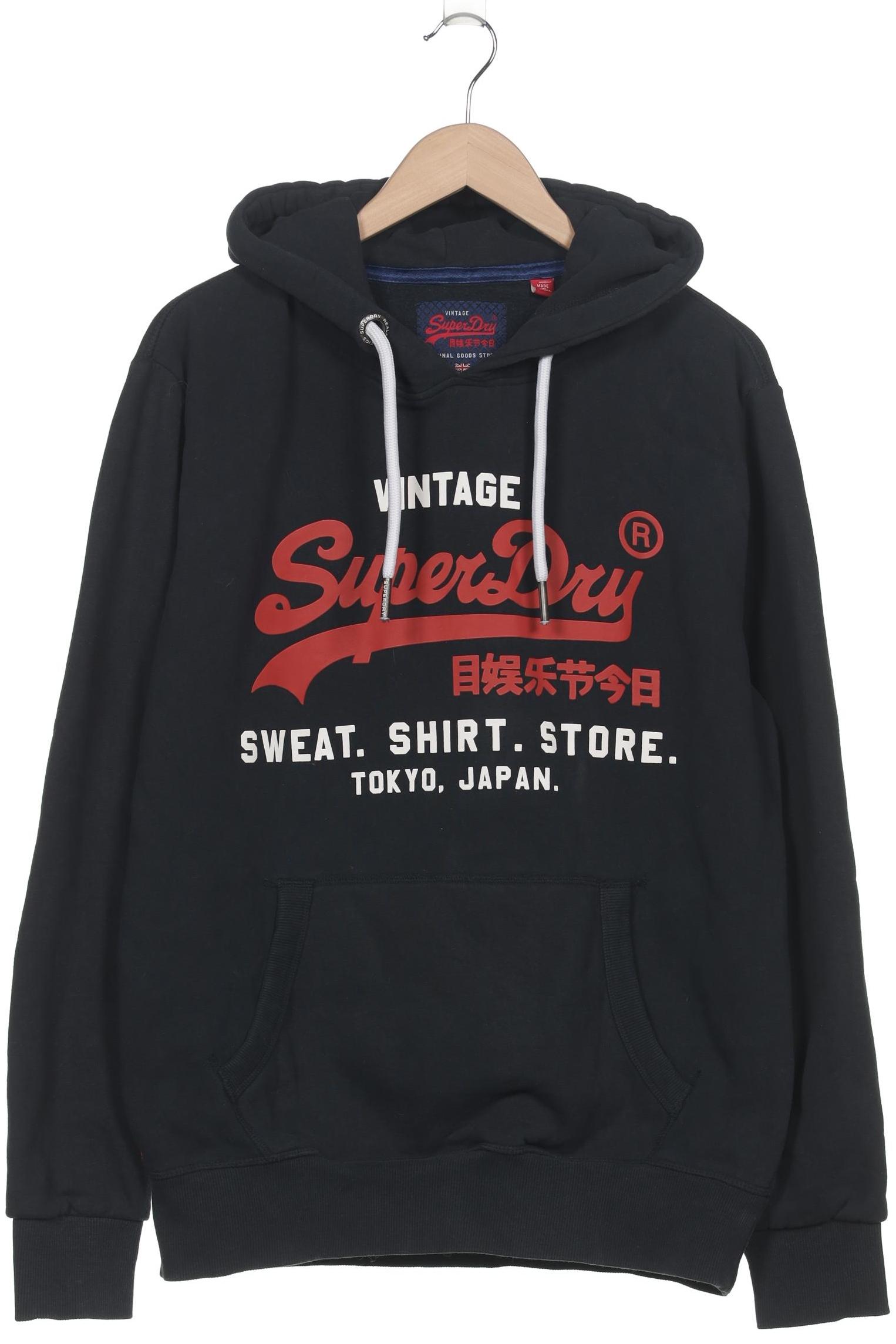

Superdry Herren Kapuzenpullover, marineblau, Gr. 54