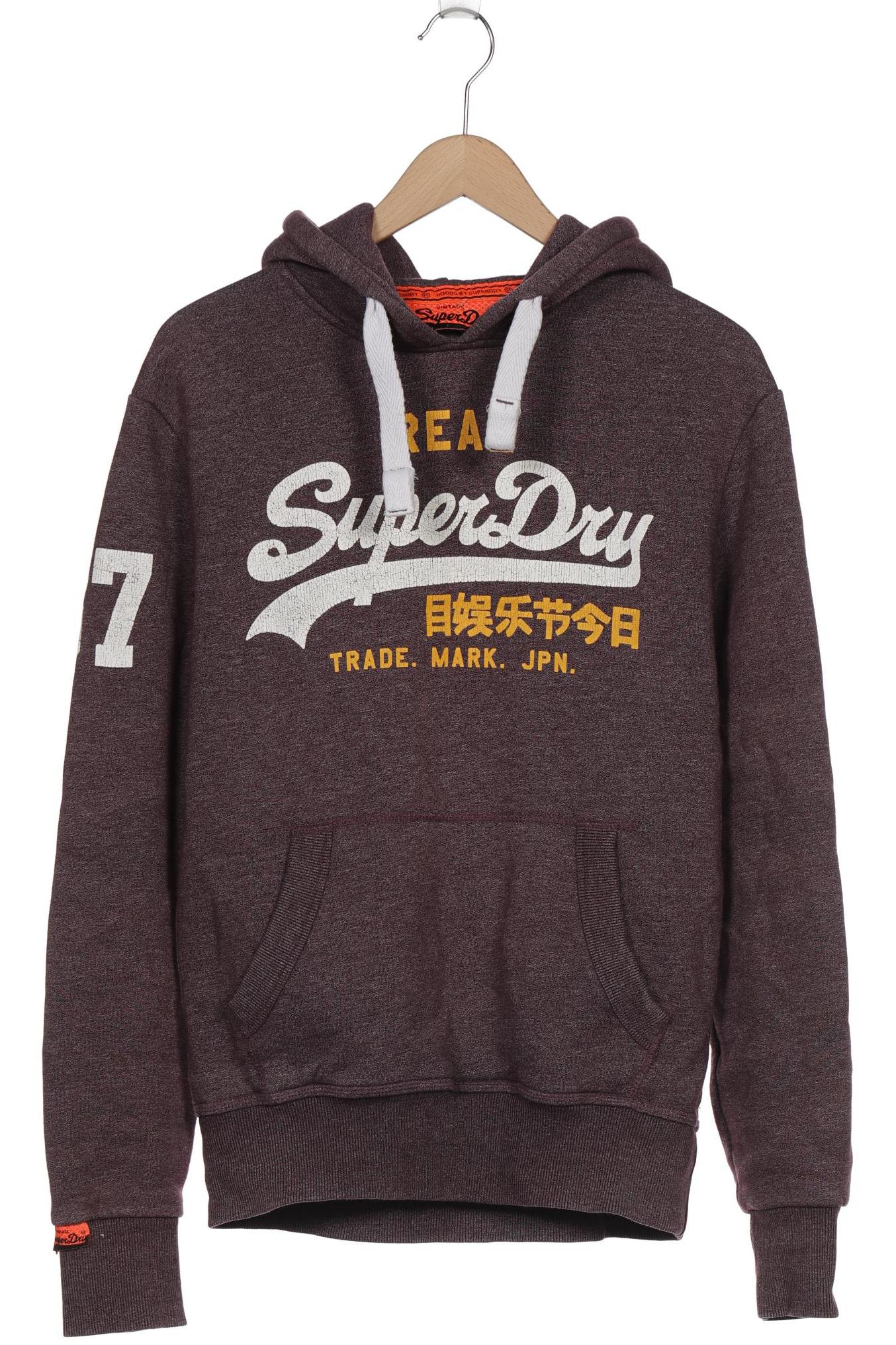 

Superdry Herren Kapuzenpullover, bordeaux, Gr. 46