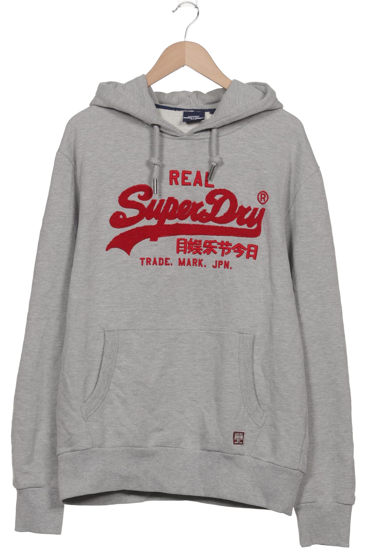 

Superdry Herren Kapuzenpullover, grau, Gr. 56