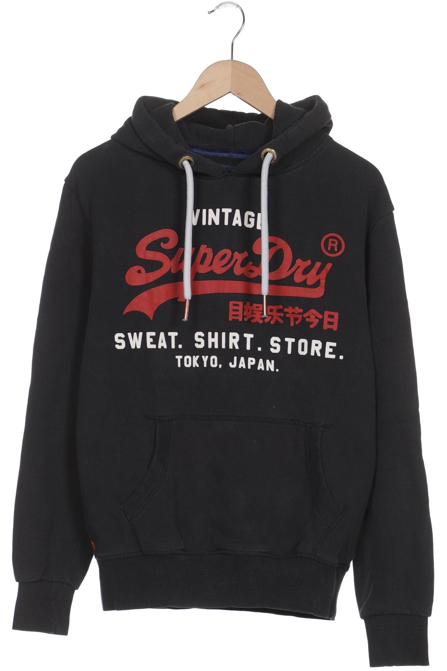 

Superdry Herren Kapuzenpullover, schwarz, Gr. 48