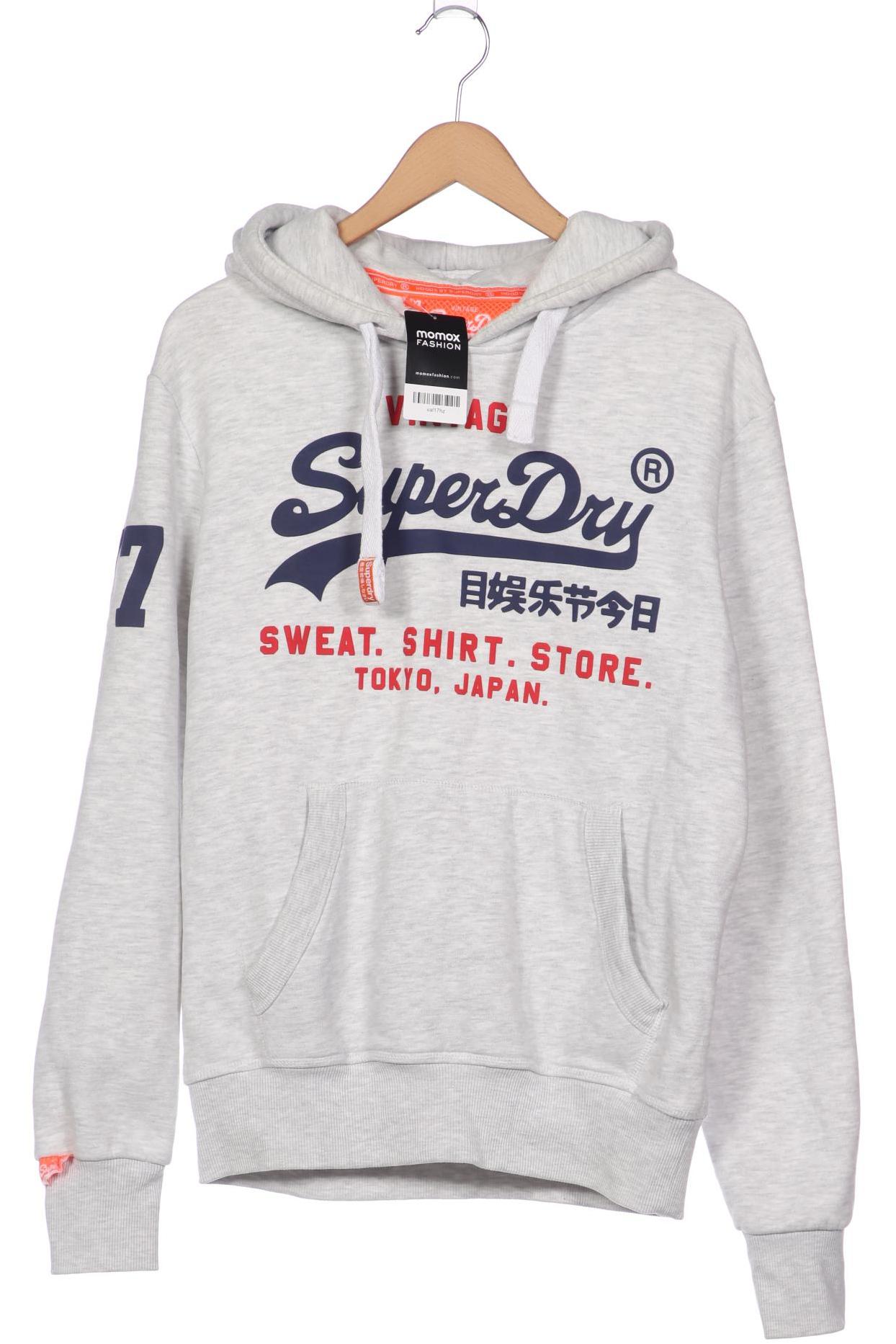 

Superdry Herren Kapuzenpullover, grau, Gr. 48