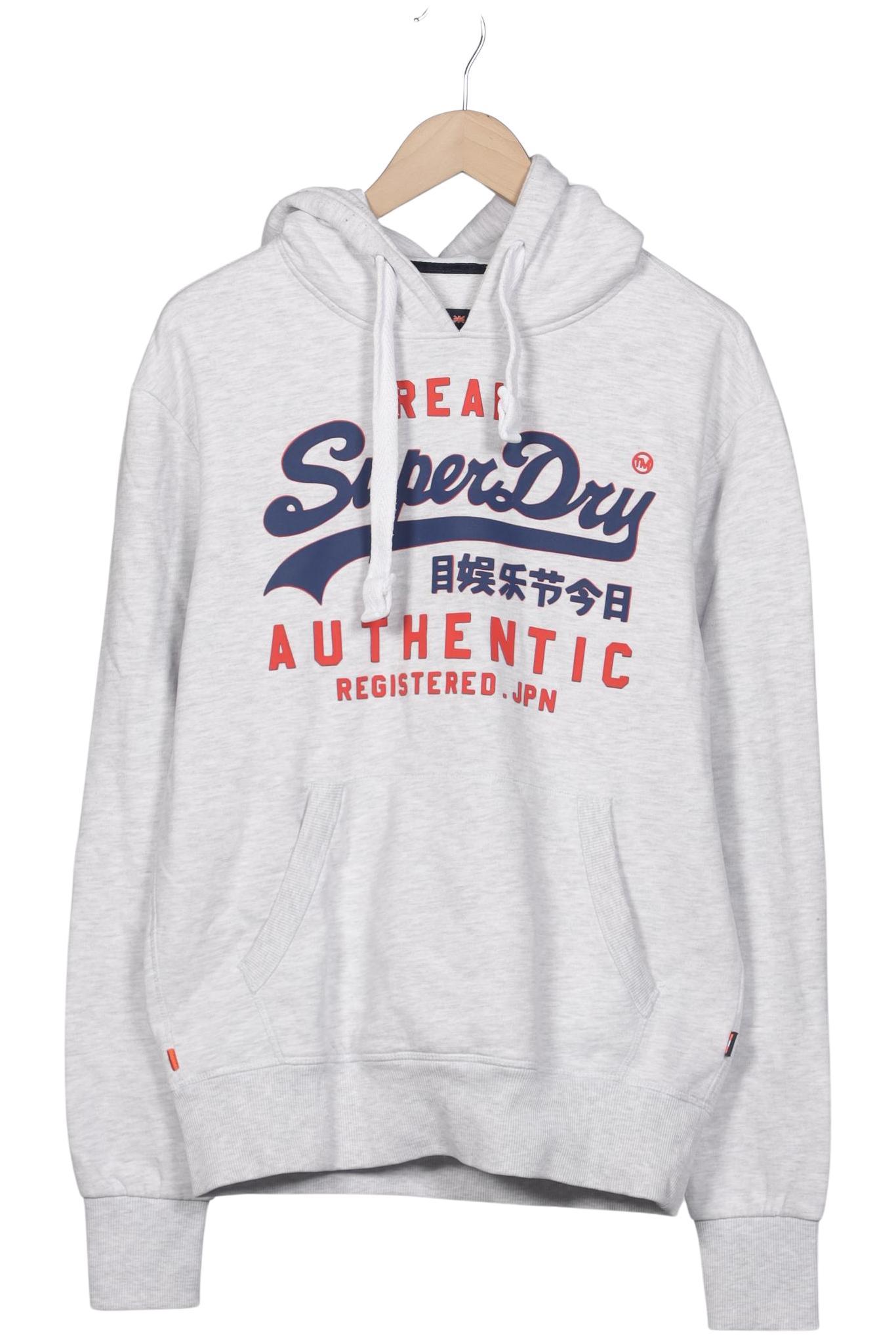 

Superdry Herren Kapuzenpullover, grau, Gr. 48
