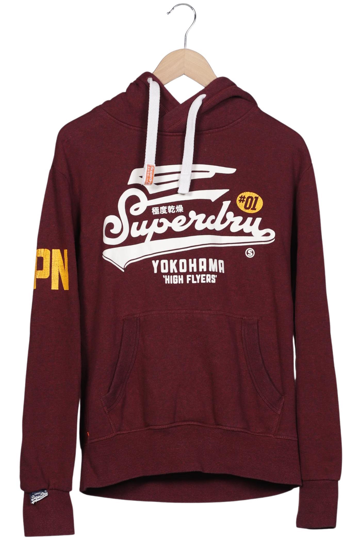 

Superdry Herren Kapuzenpullover, bordeaux, Gr. 52