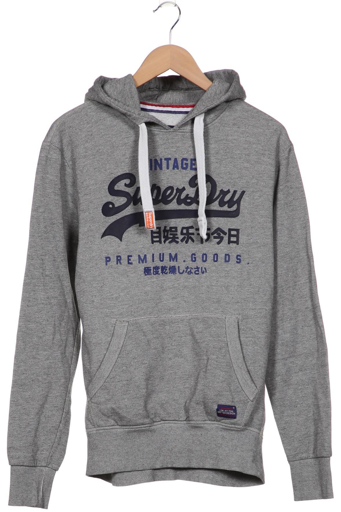 

Superdry Herren Kapuzenpullover, grau