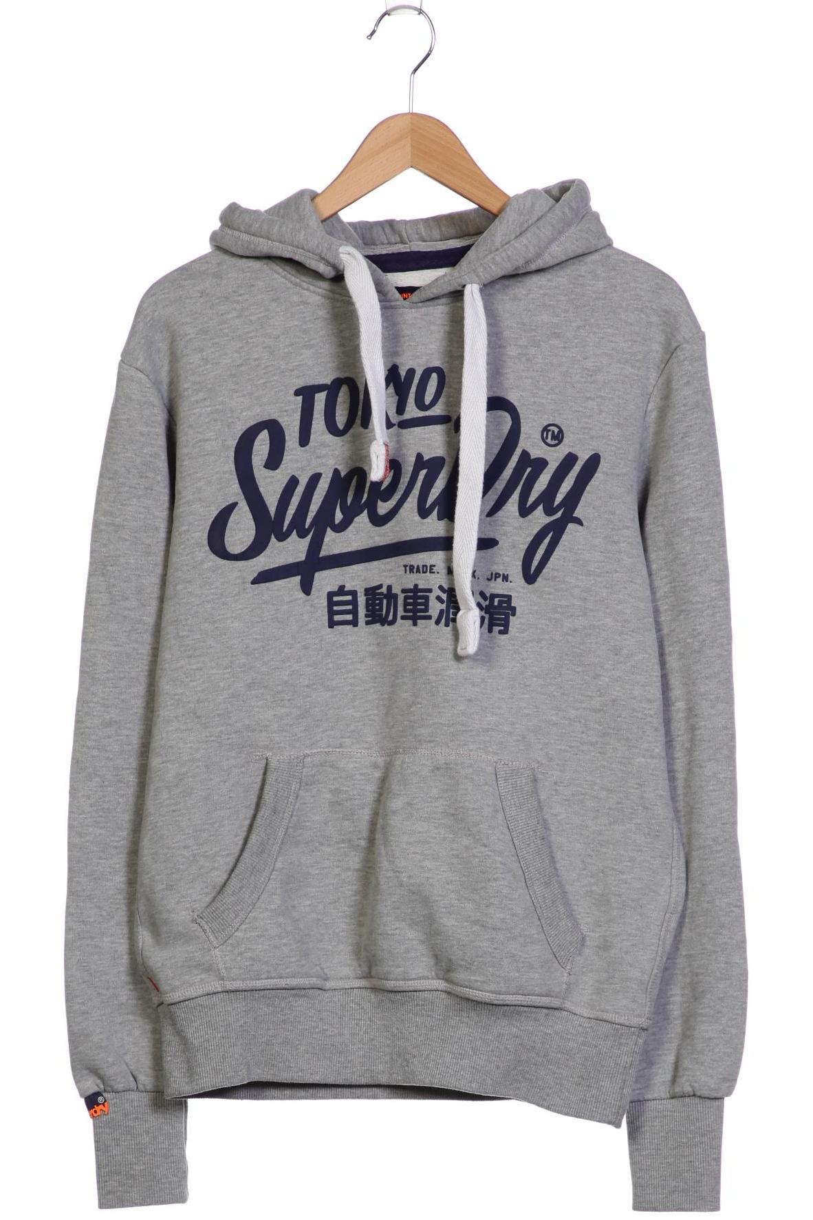

Superdry Herren Kapuzenpullover, grau, Gr. 46
