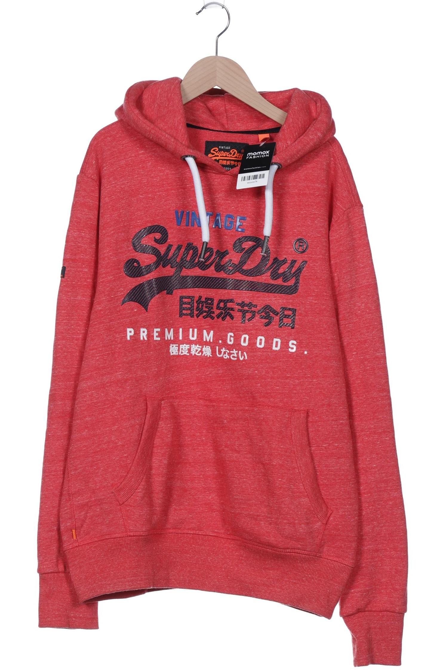 

Superdry Herren Kapuzenpullover, rot, Gr. 52