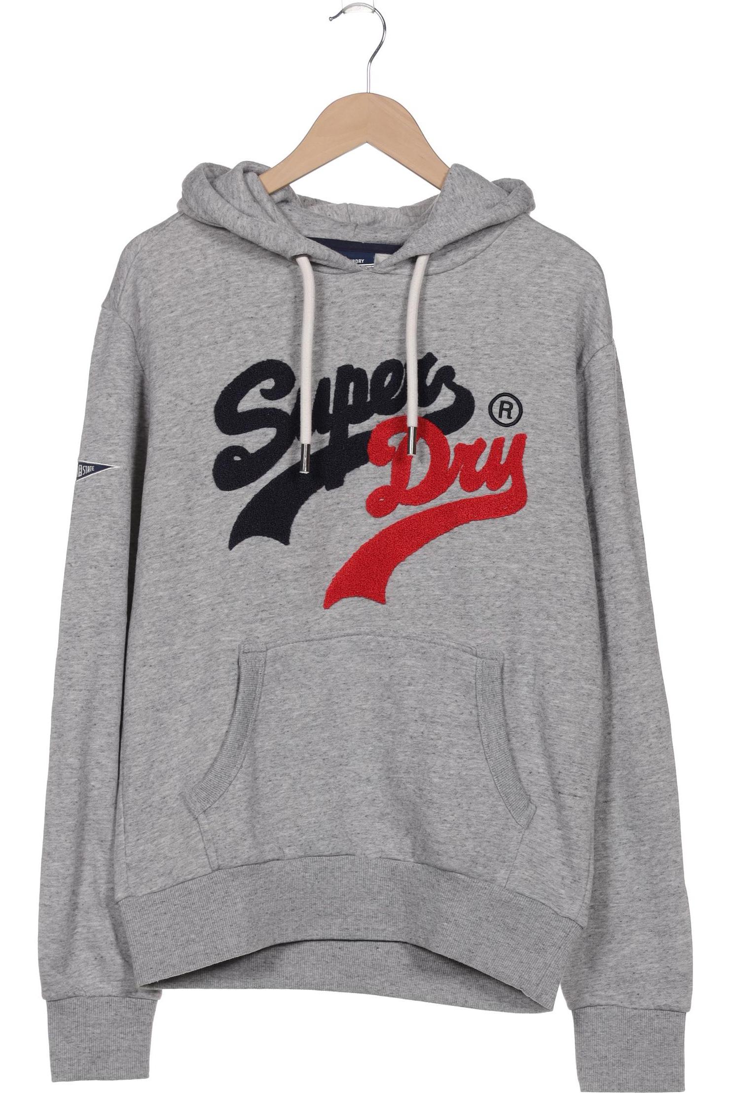 

Superdry Herren Kapuzenpullover, grau, Gr. 52