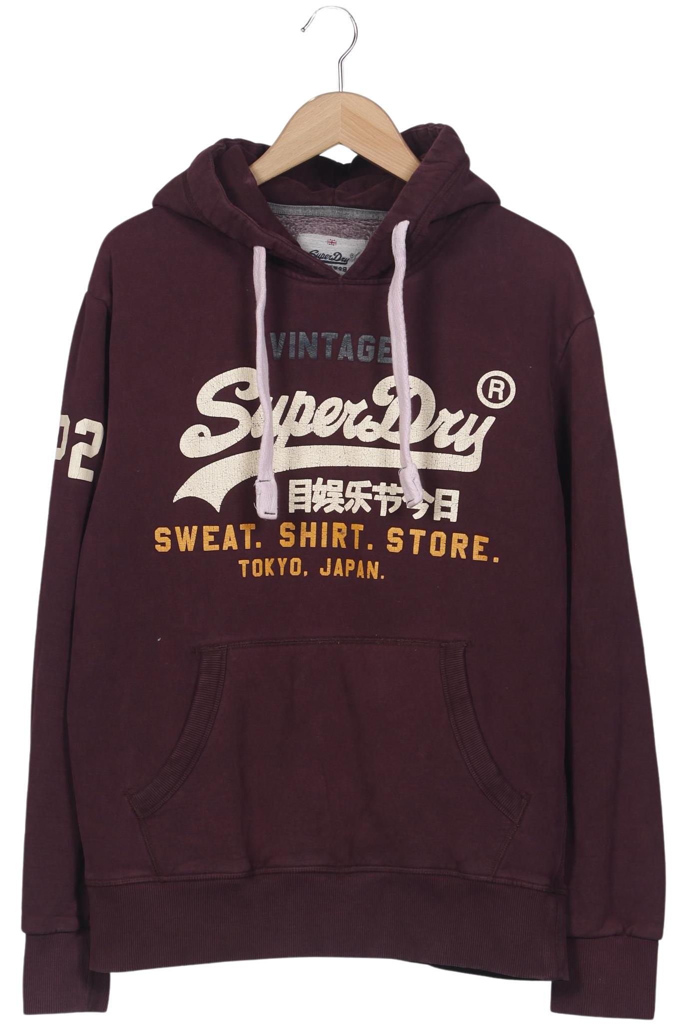 

Superdry Herren Kapuzenpullover, bordeaux, Gr. 54