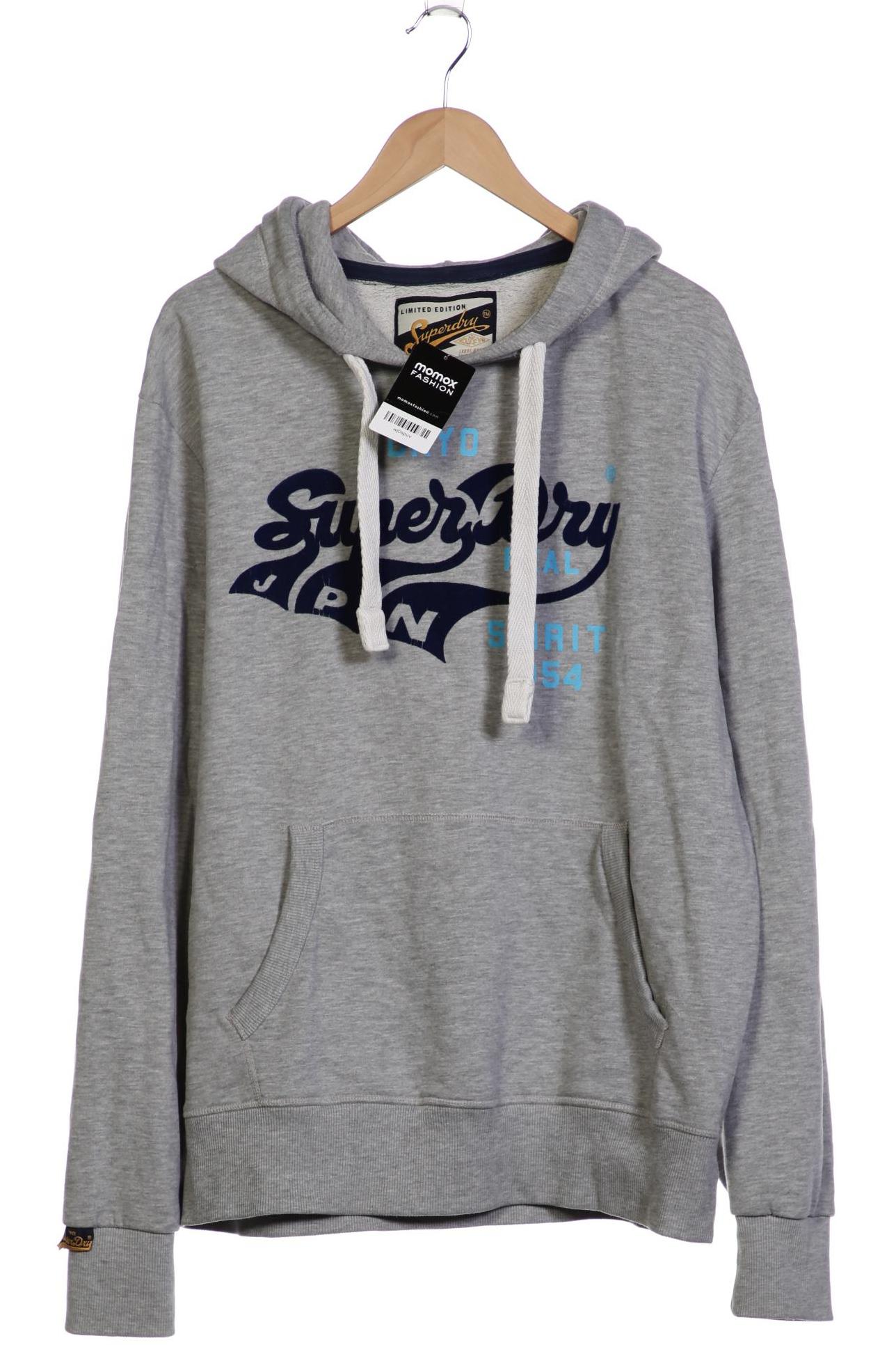 

Superdry Herren Kapuzenpullover, grau, Gr. 56