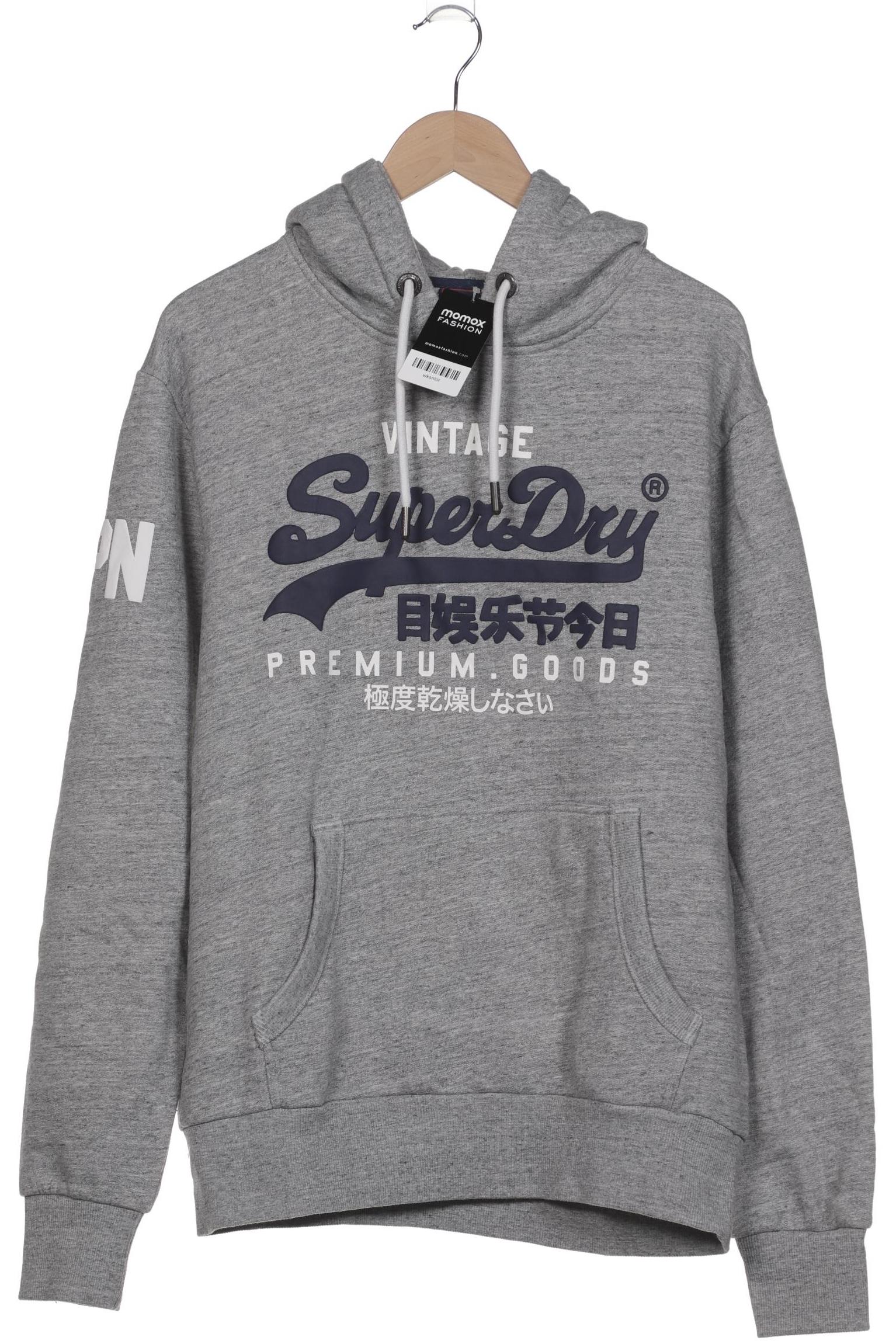 

Superdry Herren Kapuzenpullover, grau, Gr. 54