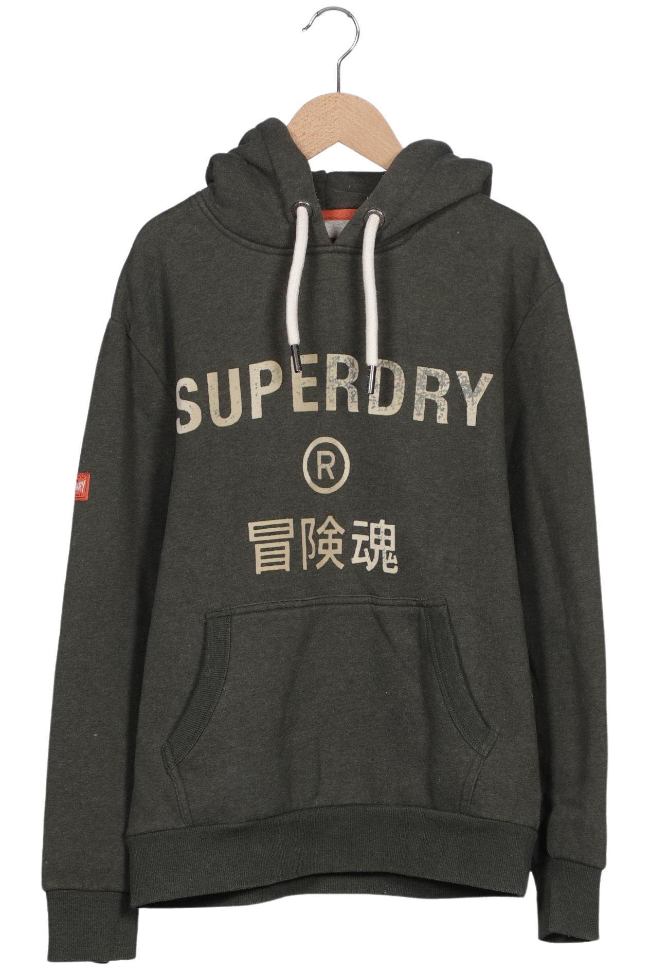 

Superdry Herren Kapuzenpullover, grün, Gr. 46