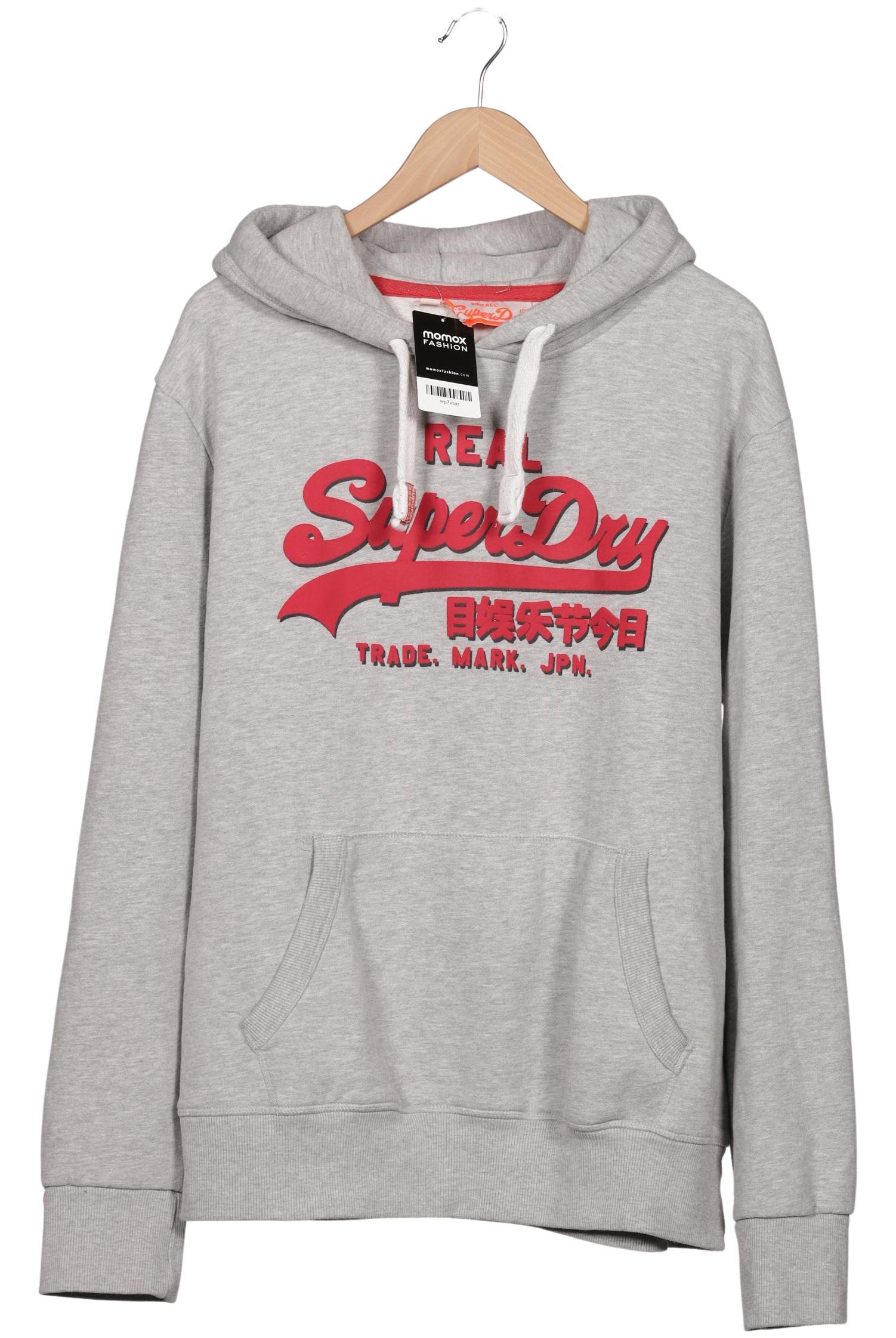 

Superdry Herren Kapuzenpullover, grau, Gr. 56