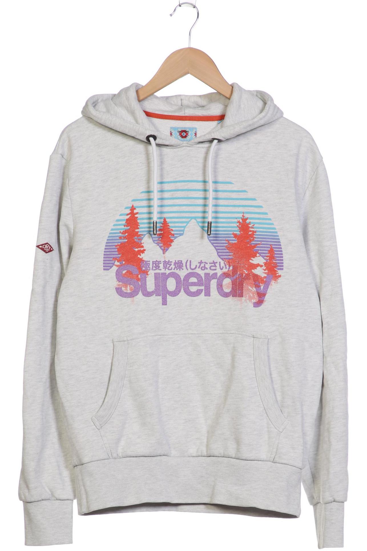 

Superdry Herren Kapuzenpullover, grau, Gr. 52