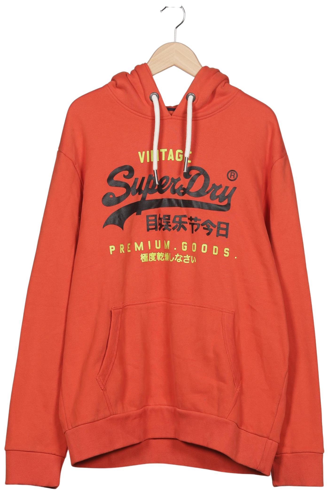 Thumbnail - Superdry Herren Kapuzenpullover, orange, Gr. 58