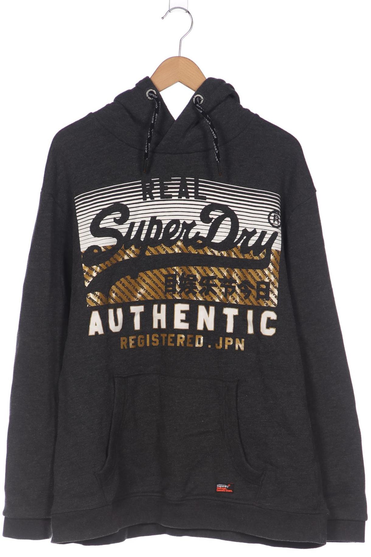 

Superdry Herren Kapuzenpullover, grau, Gr. 56