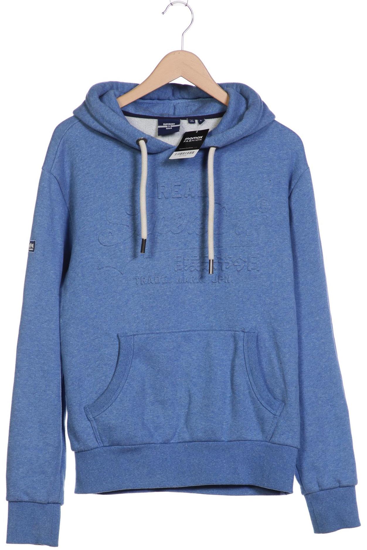 

Superdry Herren Kapuzenpullover, blau