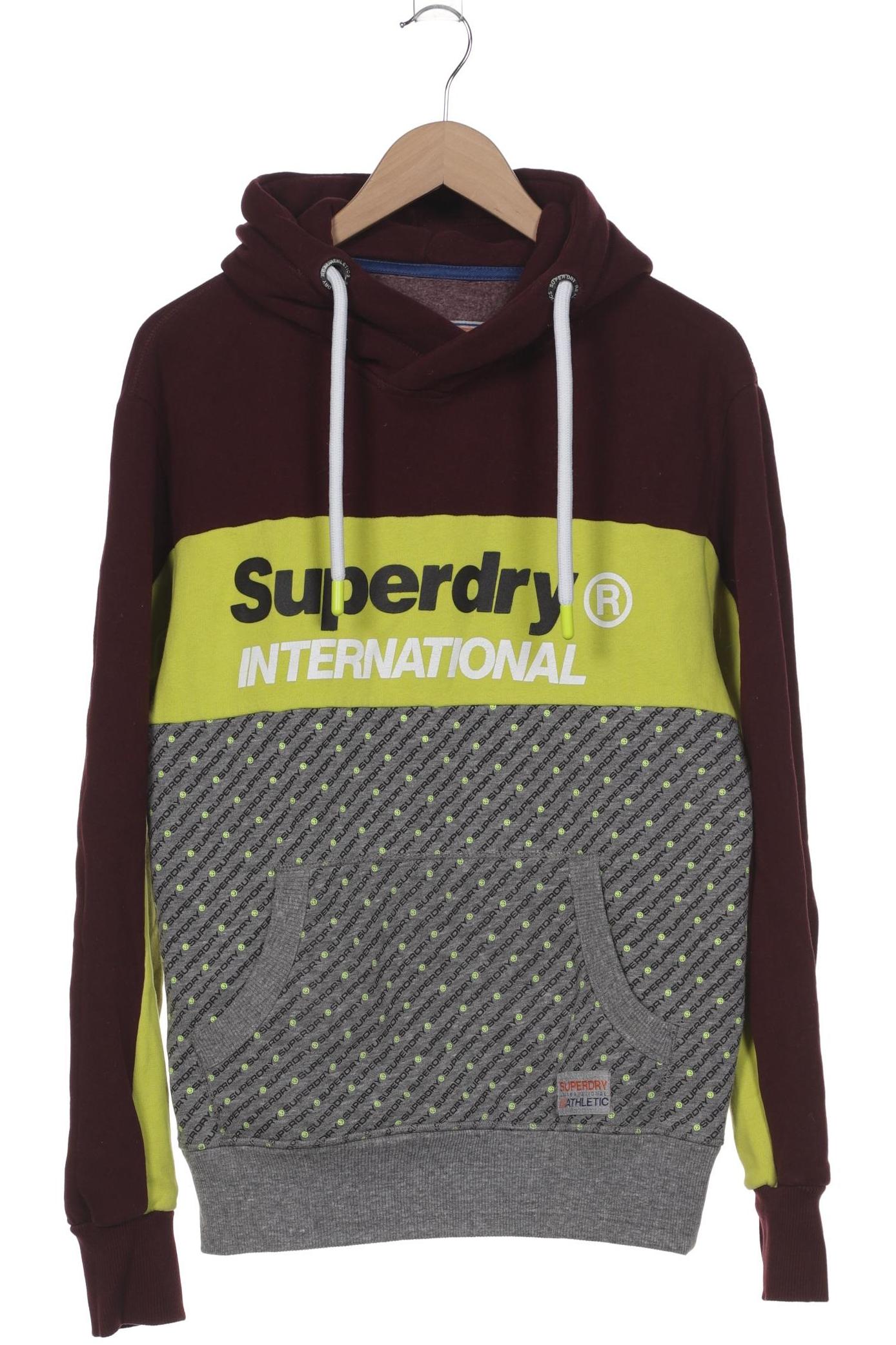 

Superdry Herren Kapuzenpullover, bordeaux, Gr. 52