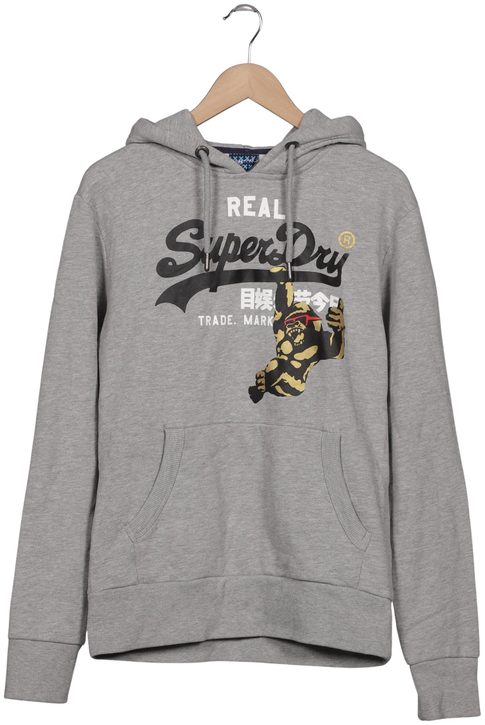 

Superdry Herren Kapuzenpullover, grau, Gr. 48