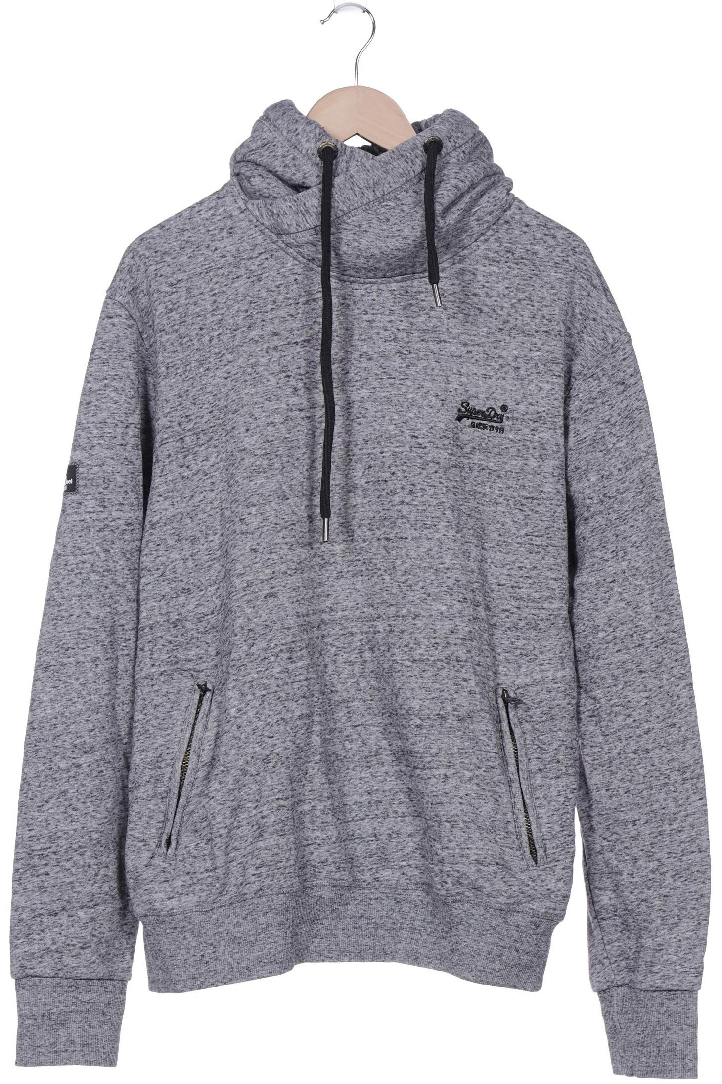 

Superdry Herren Kapuzenpullover, grau, Gr. 54