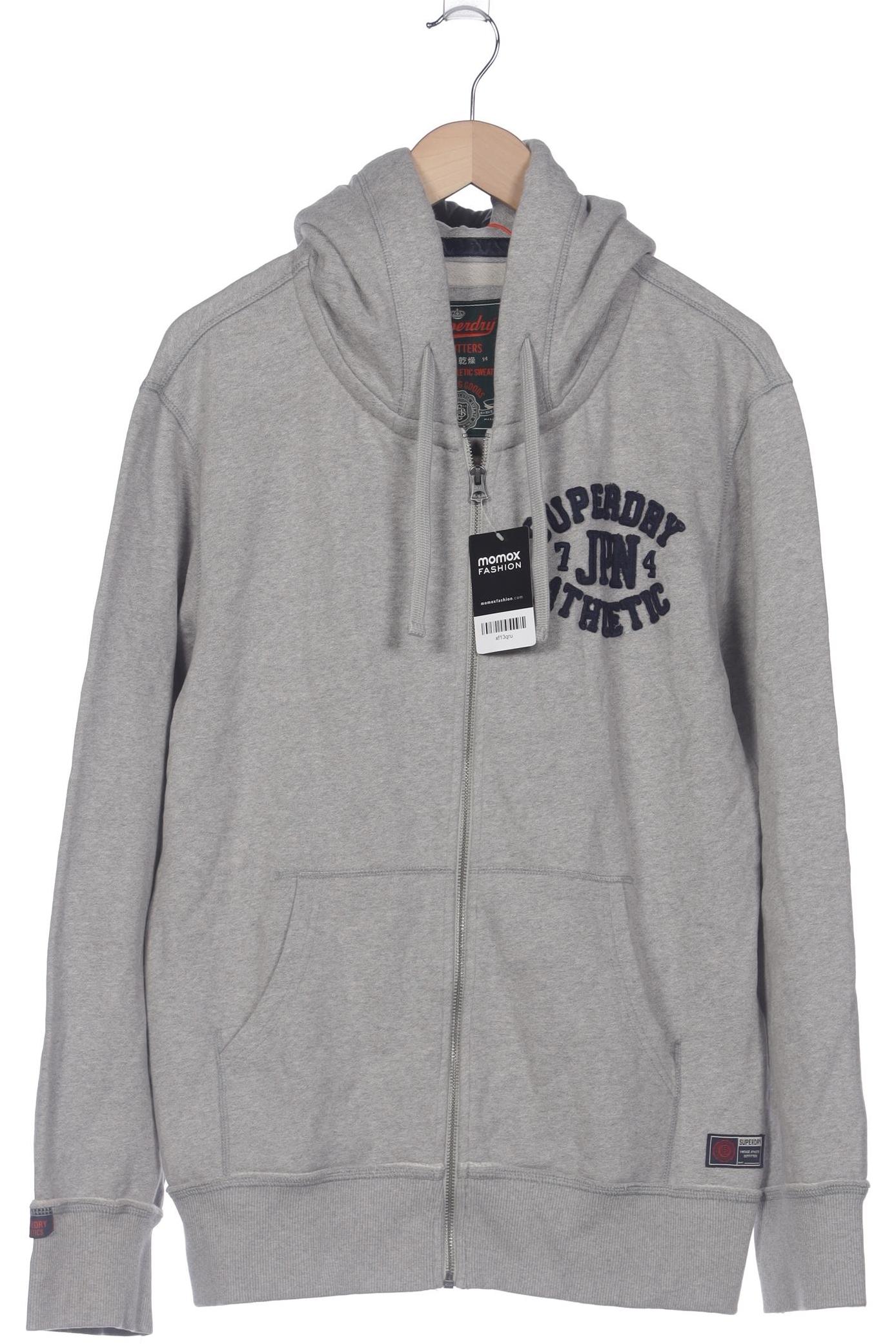 

Superdry Herren Kapuzenpullover, grau, Gr. 52