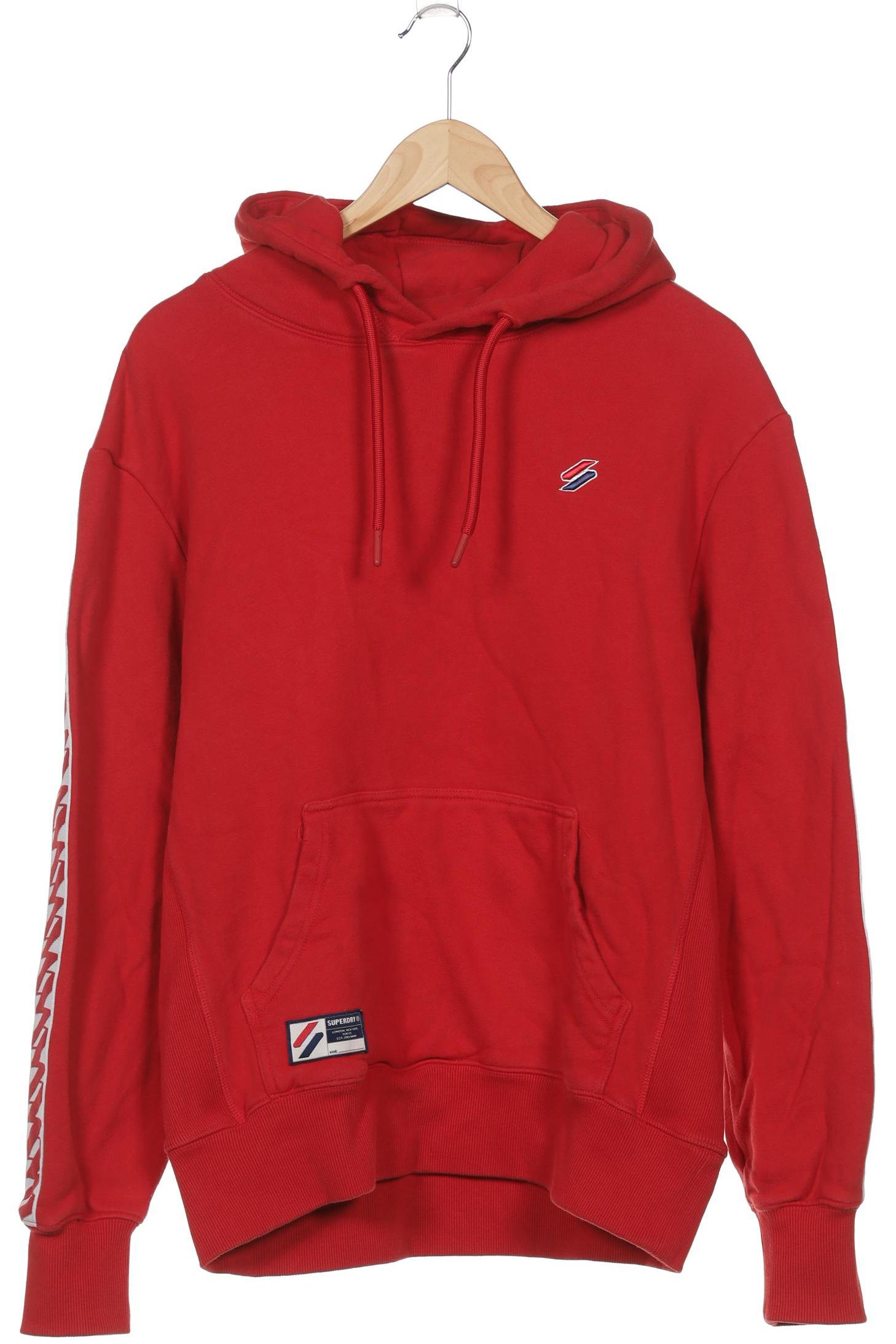 

Superdry Herren Kapuzenpullover, rot, Gr. 52