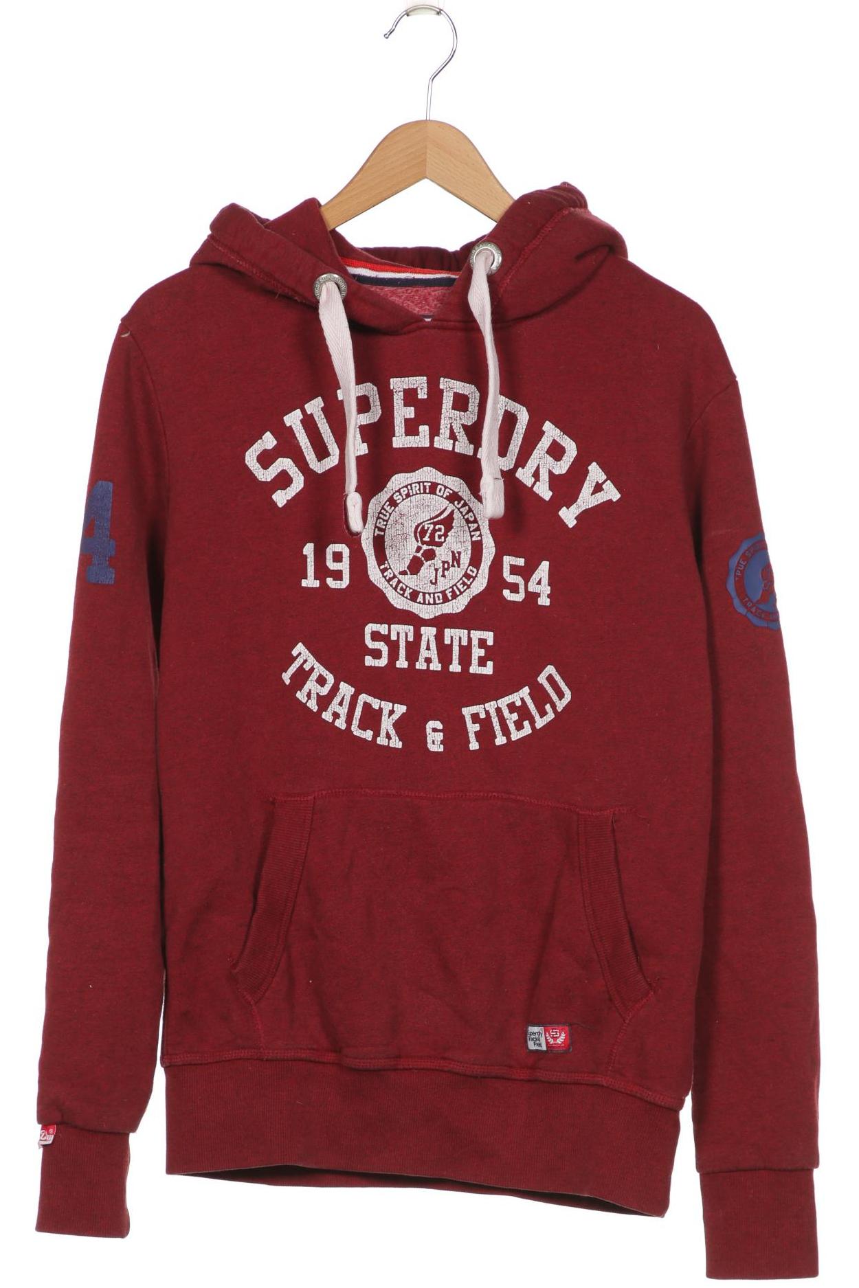 

Superdry Herren Kapuzenpullover, rot