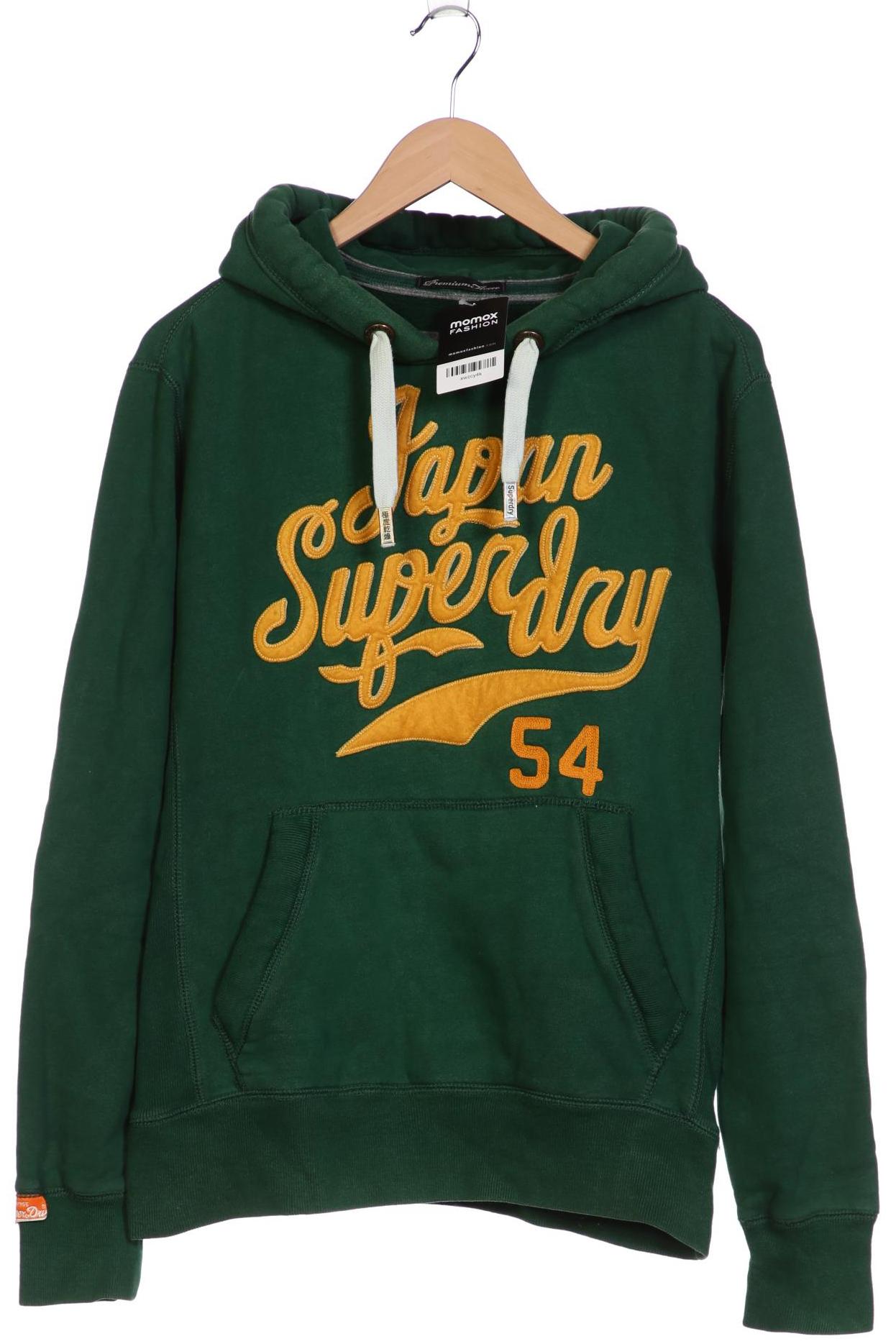 

Superdry Herren Kapuzenpullover, grün, Gr. 52