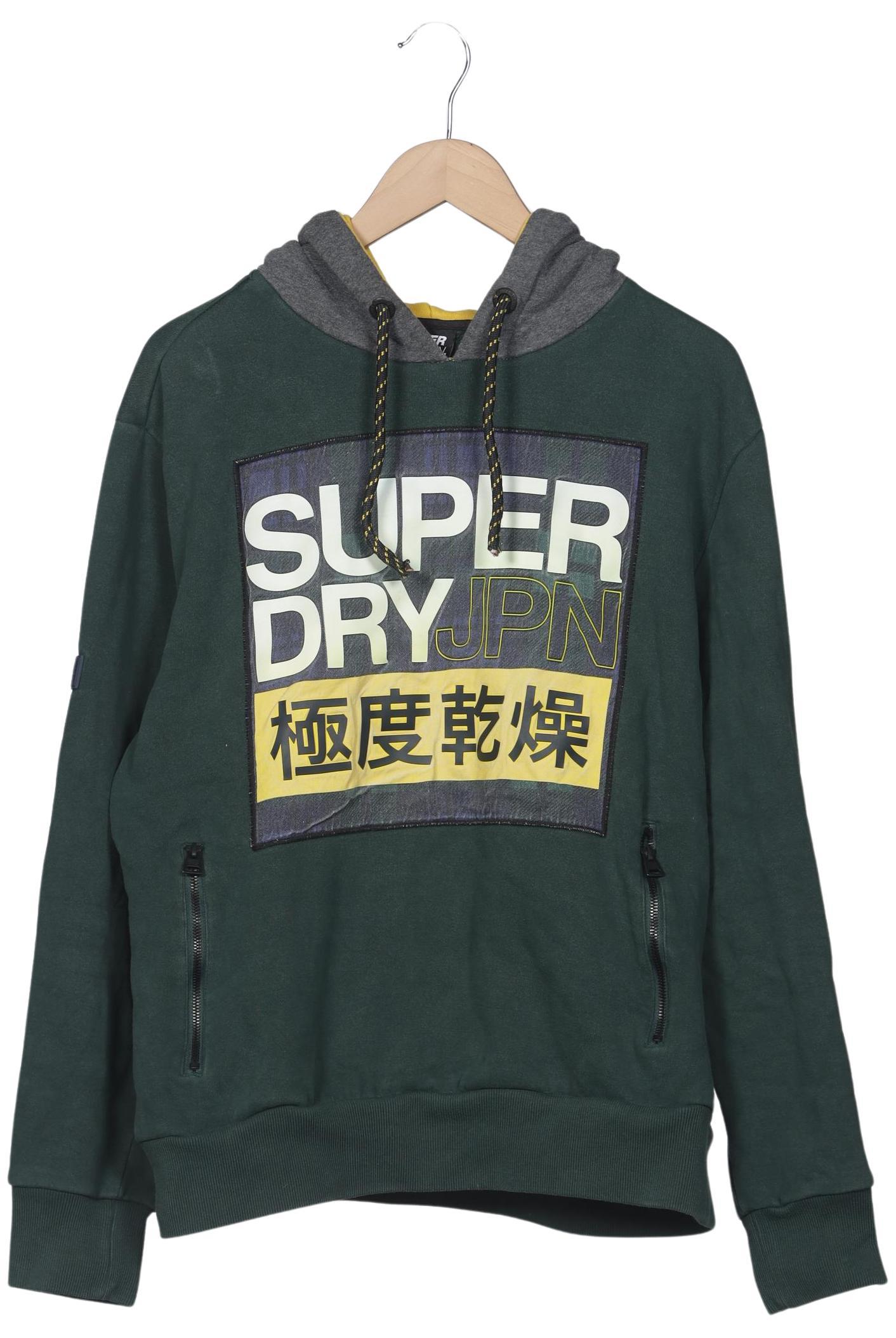 

Superdry Herren Kapuzenpullover, grün, Gr. 54