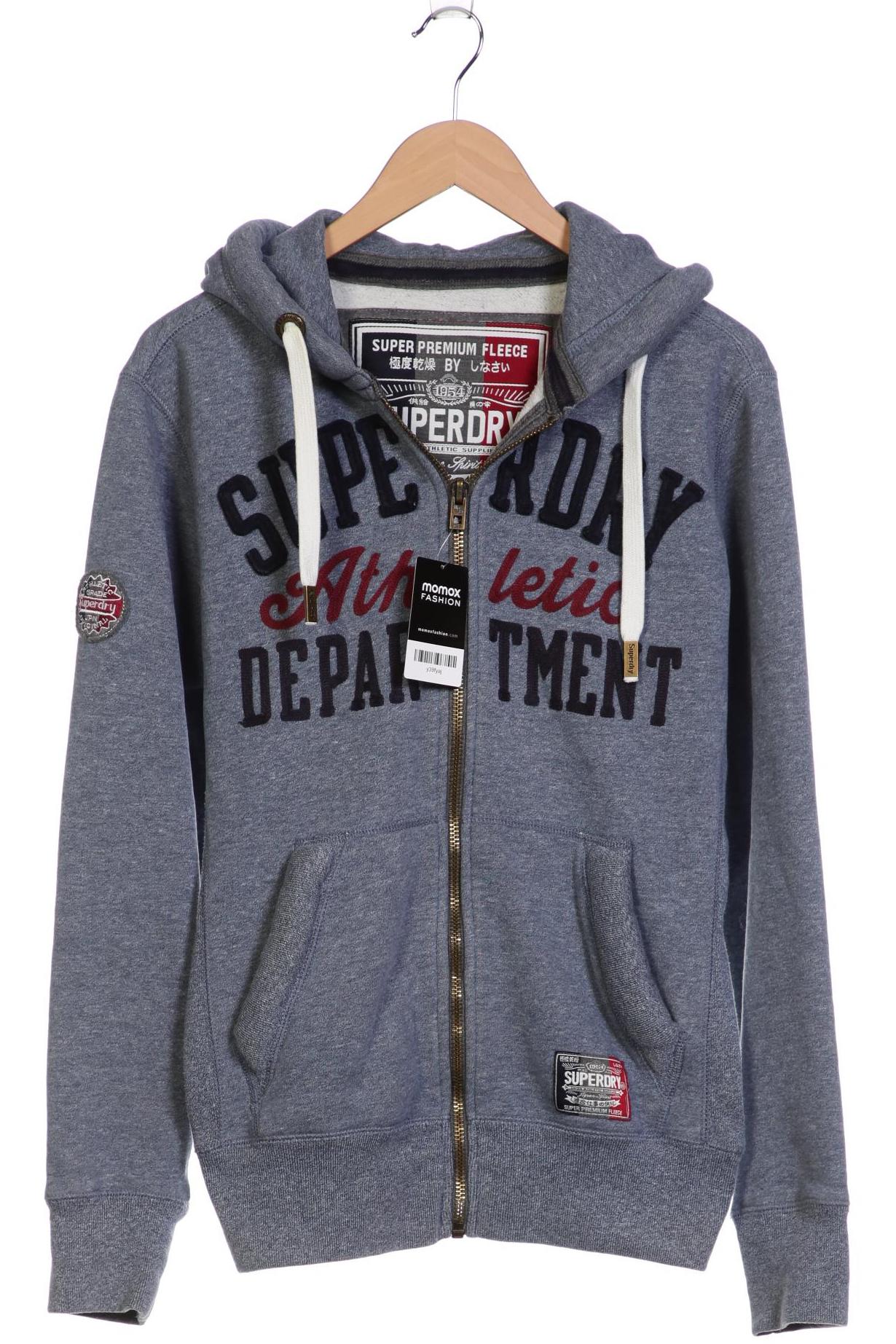 

Superdry Herren Kapuzenpullover, blau, Gr. 48