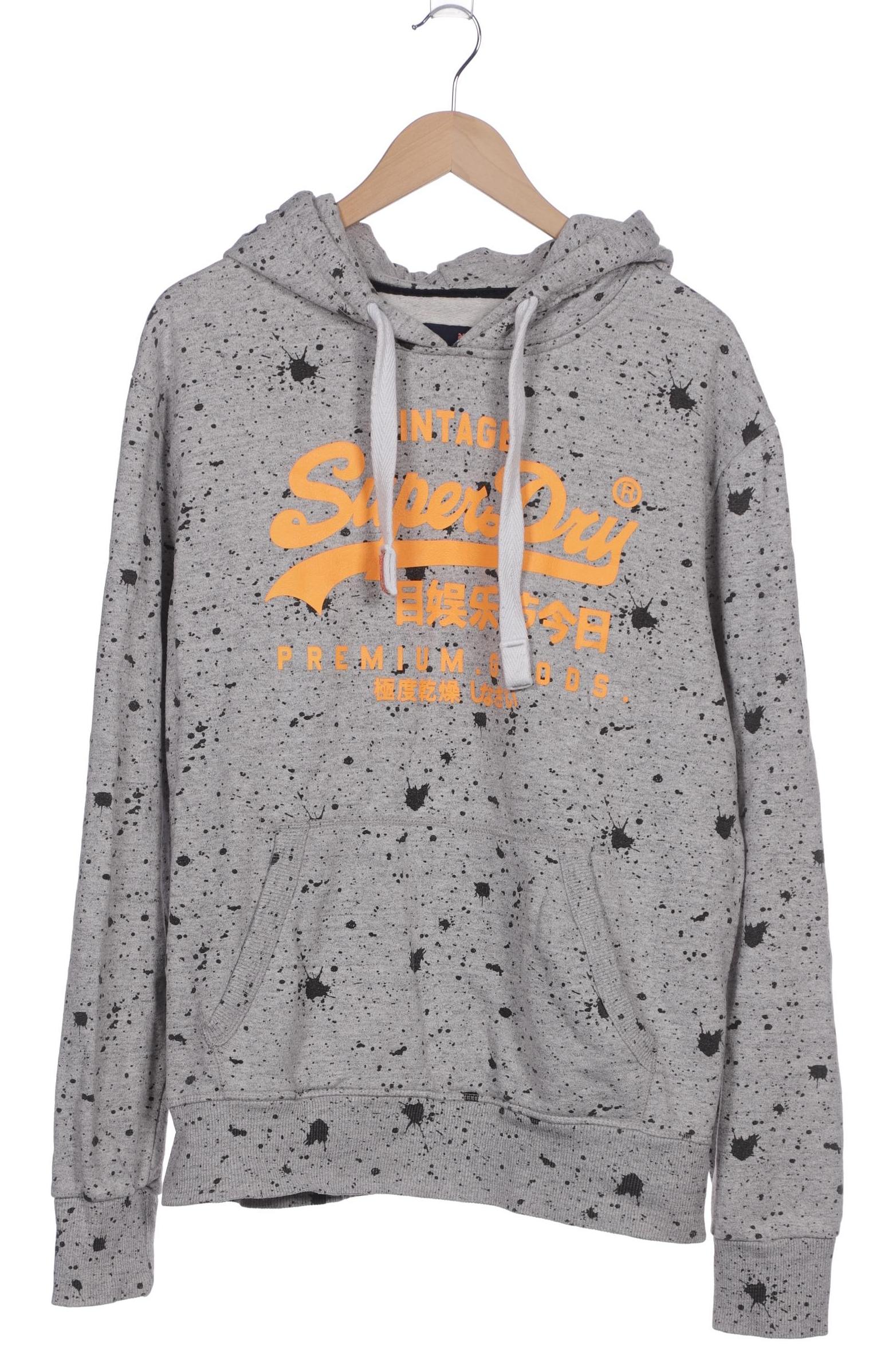 

Superdry Herren Kapuzenpullover, grau, Gr. 54