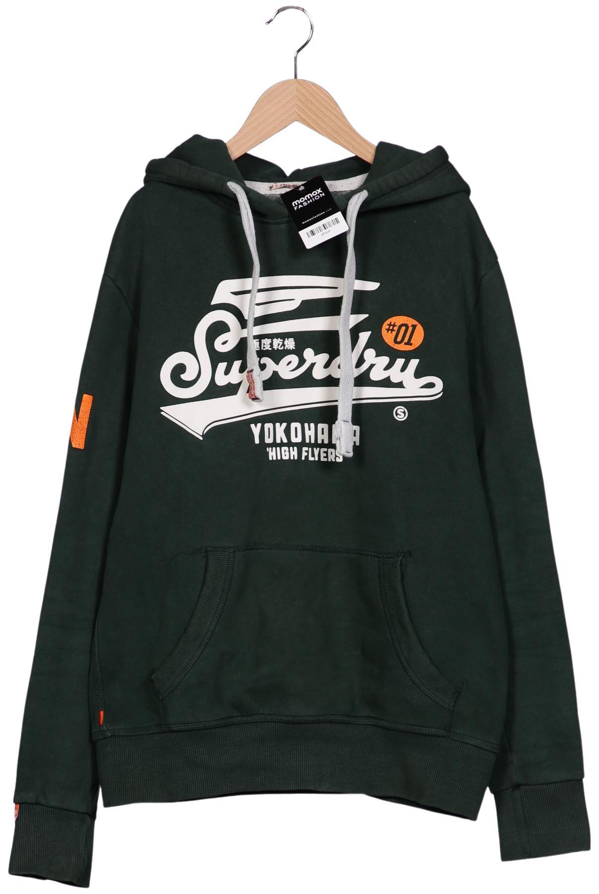 

Superdry Herren Kapuzenpullover, grün, Gr. 48