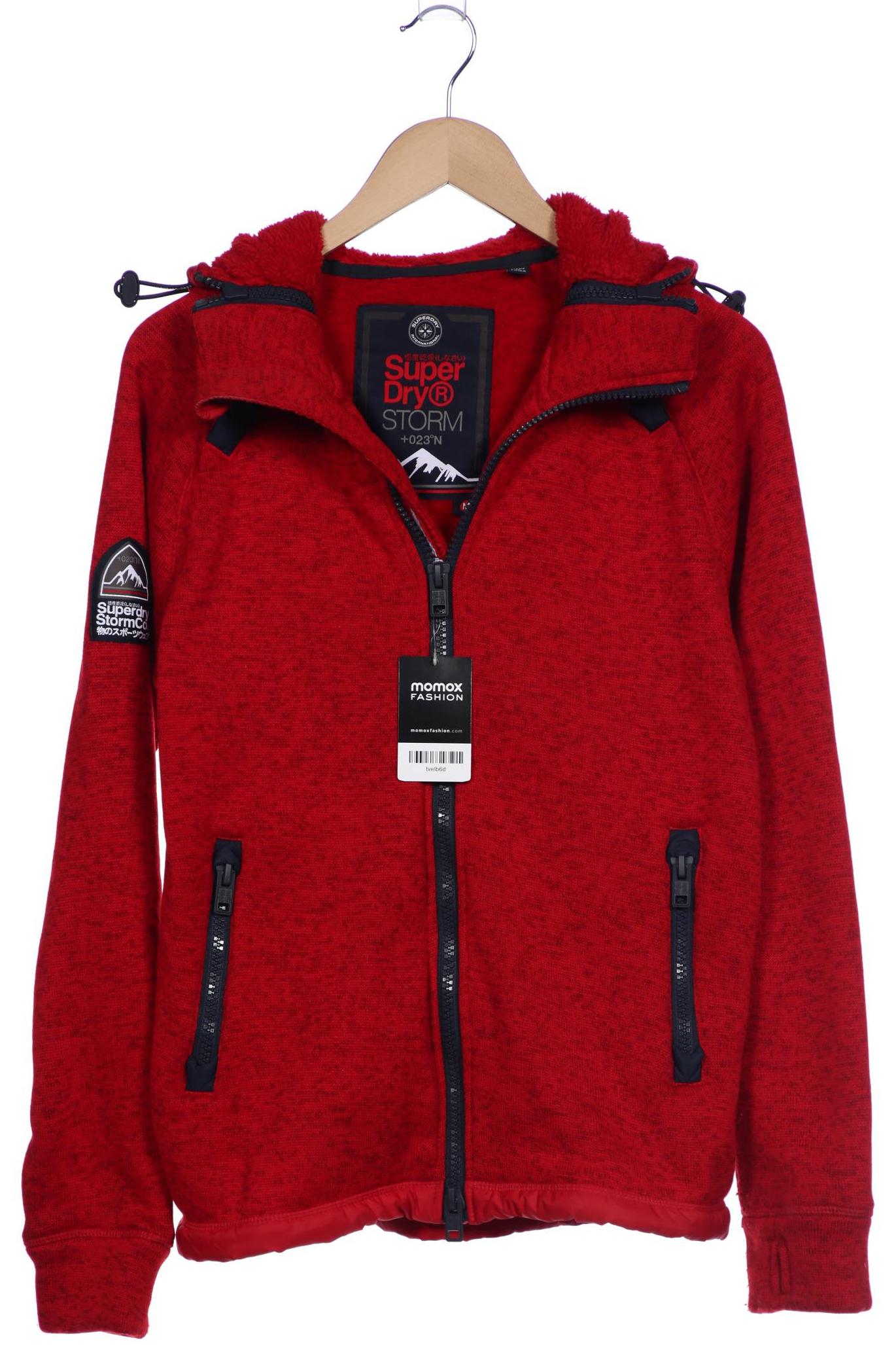 

Superdry Herren Kapuzenpullover, rot, Gr. 48