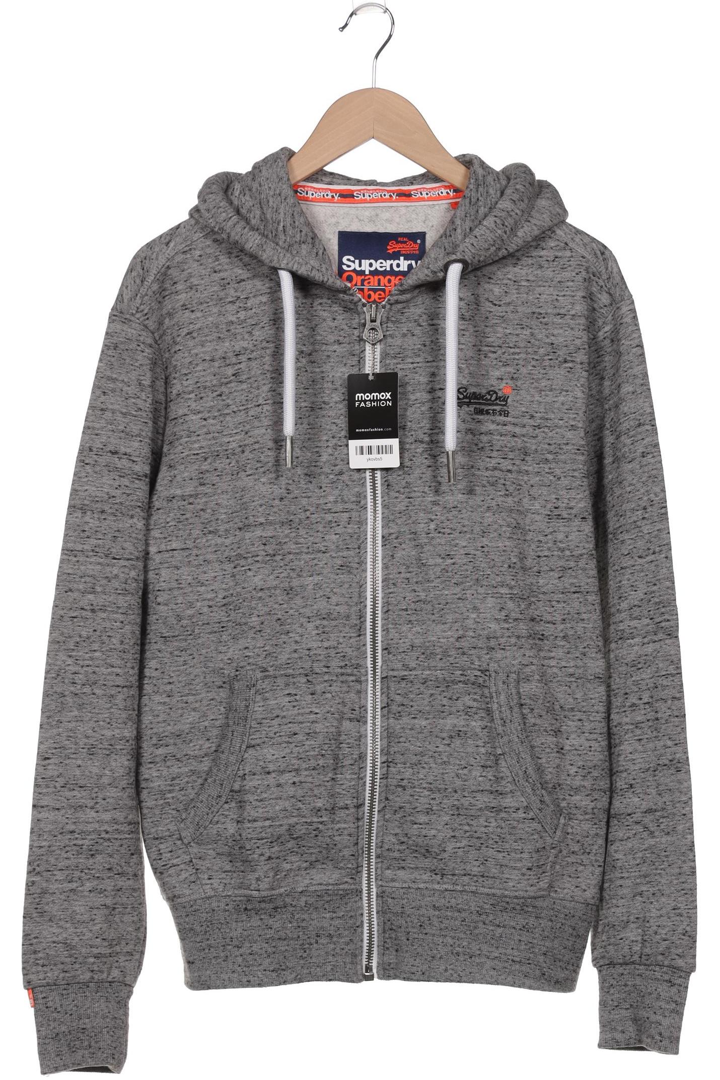 

Superdry Herren Kapuzenpullover, grau, Gr. 48