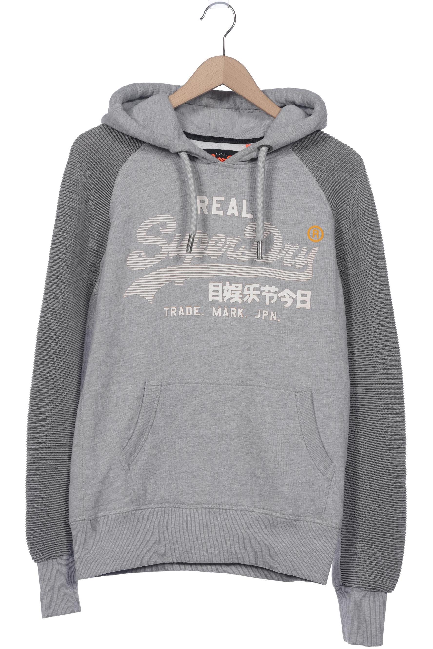 

Superdry Herren Kapuzenpullover, grau, Gr. 46