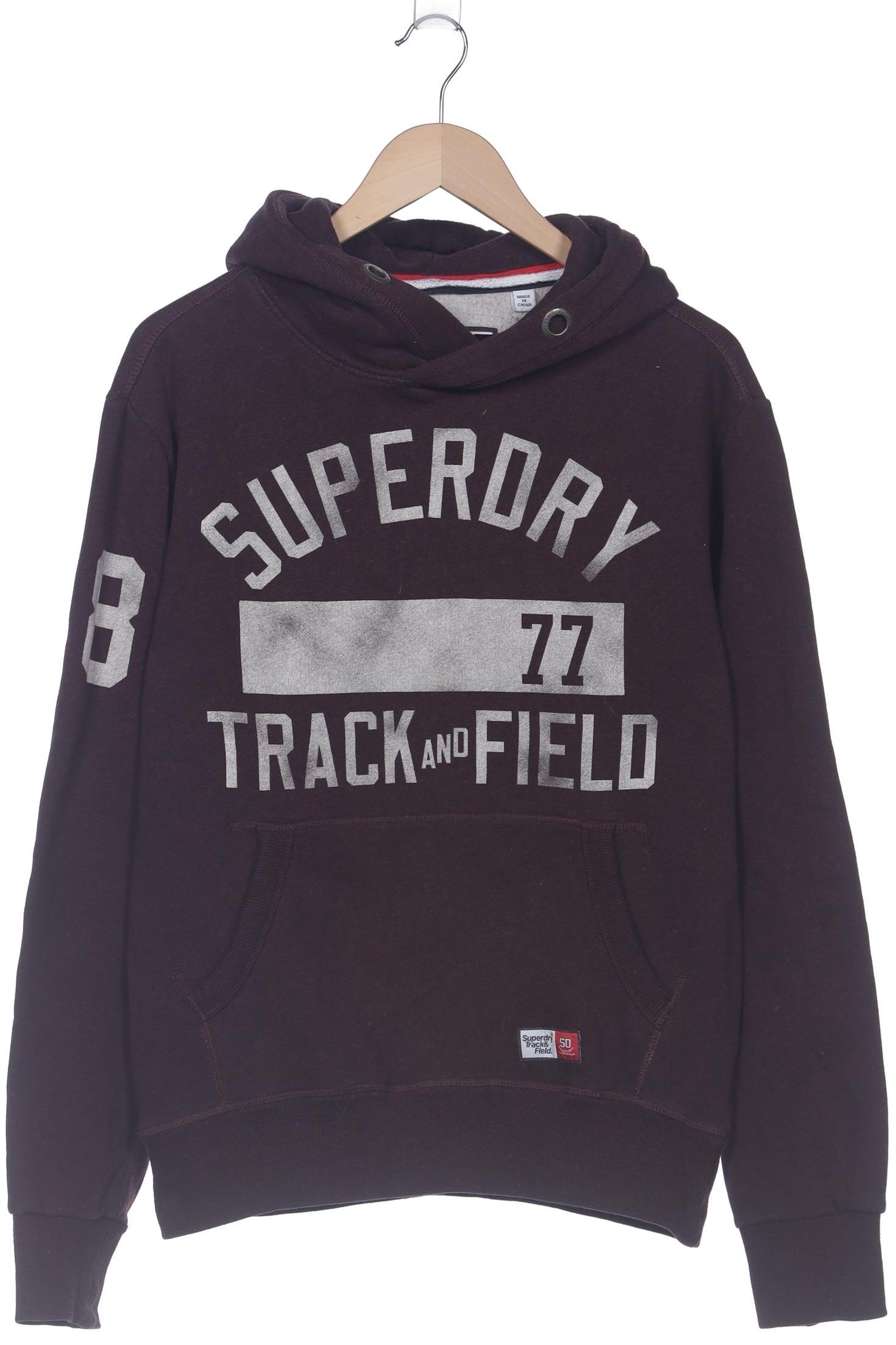 

Superdry Herren Kapuzenpullover, bordeaux, Gr. 46