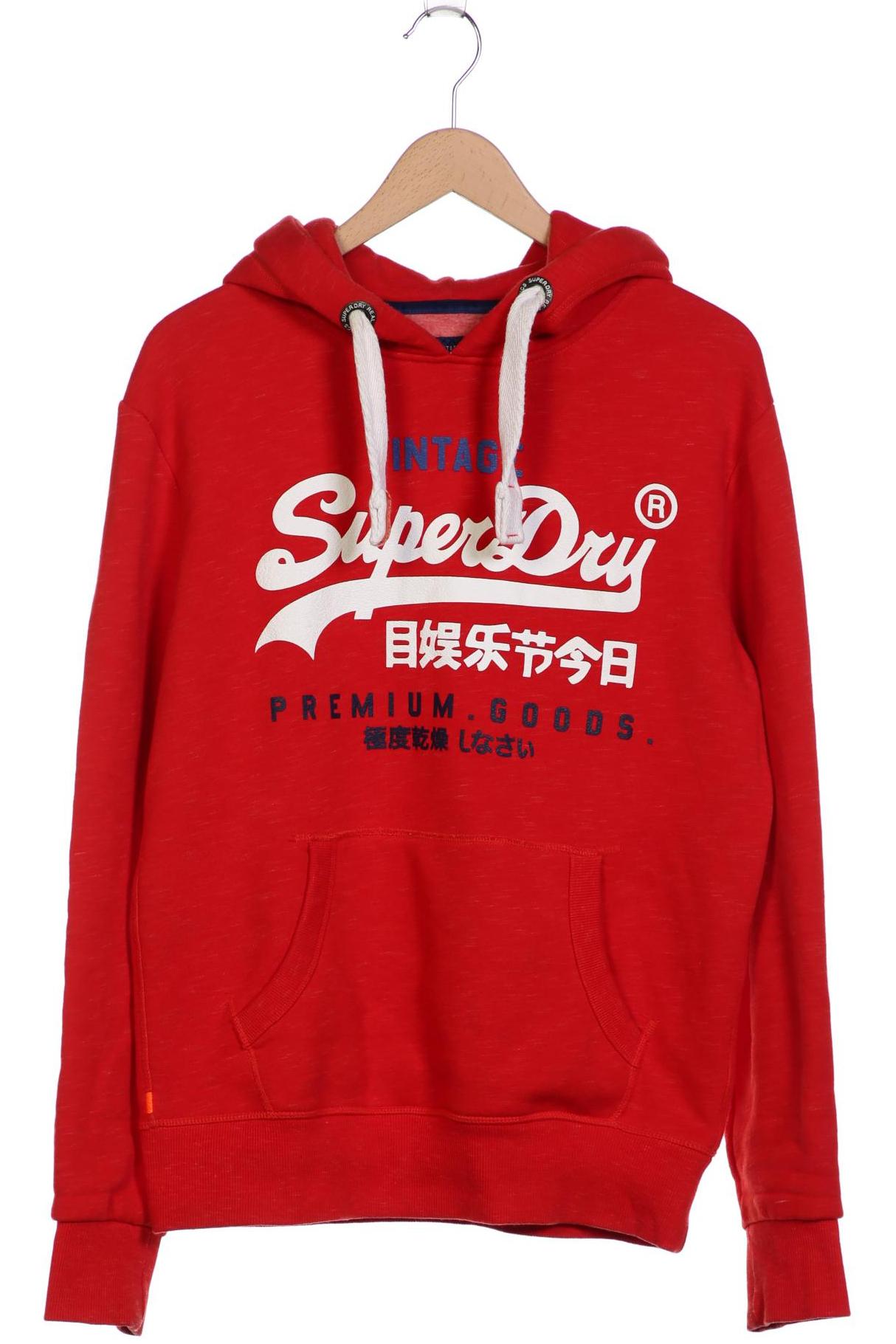 

Superdry Herren Kapuzenpullover, rot, Gr. 48