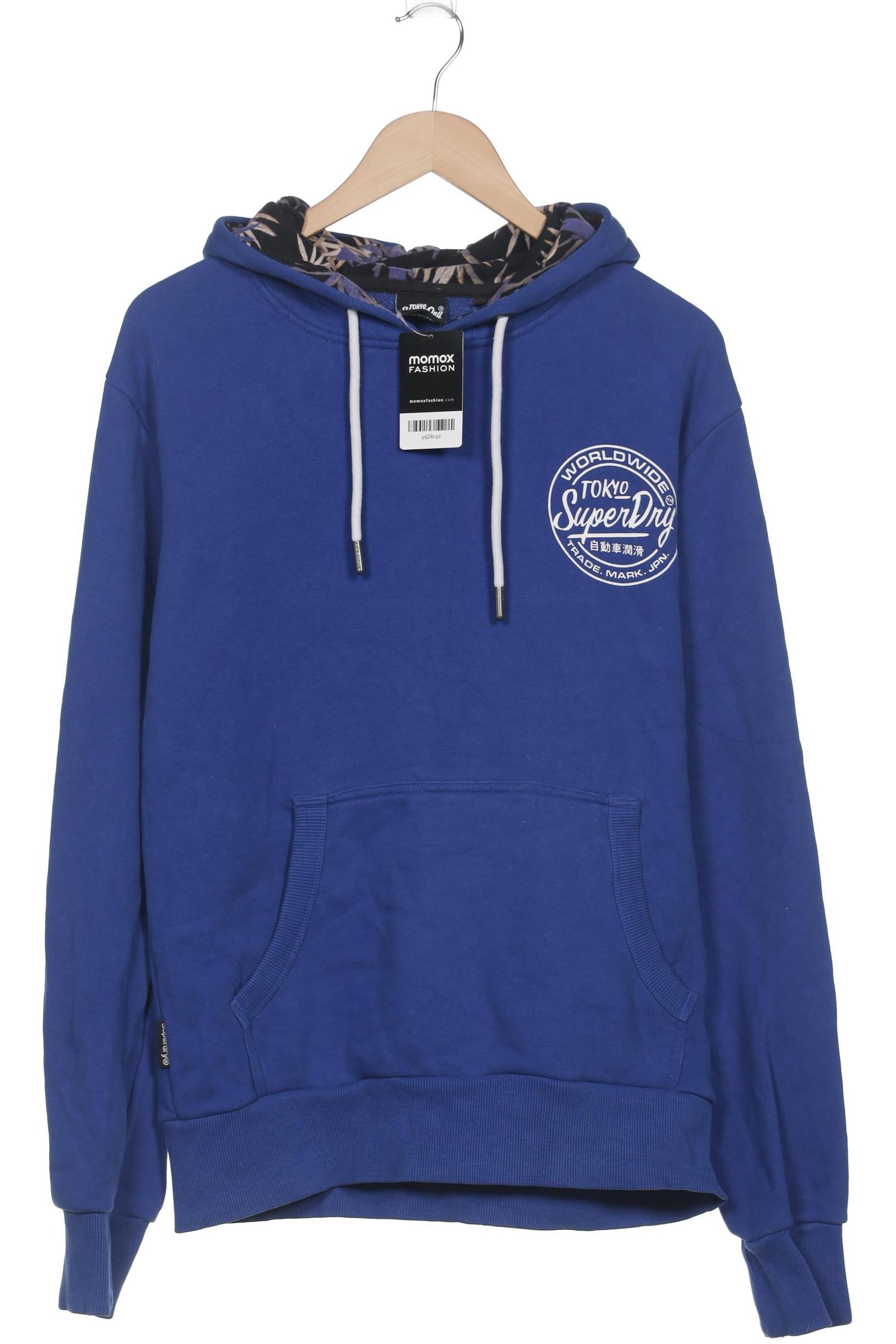 

Superdry Herren Kapuzenpullover, blau, Gr. 48