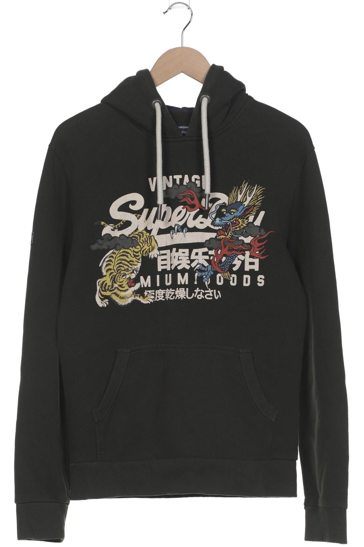 

Superdry Herren Kapuzenpullover, grün, Gr. 44