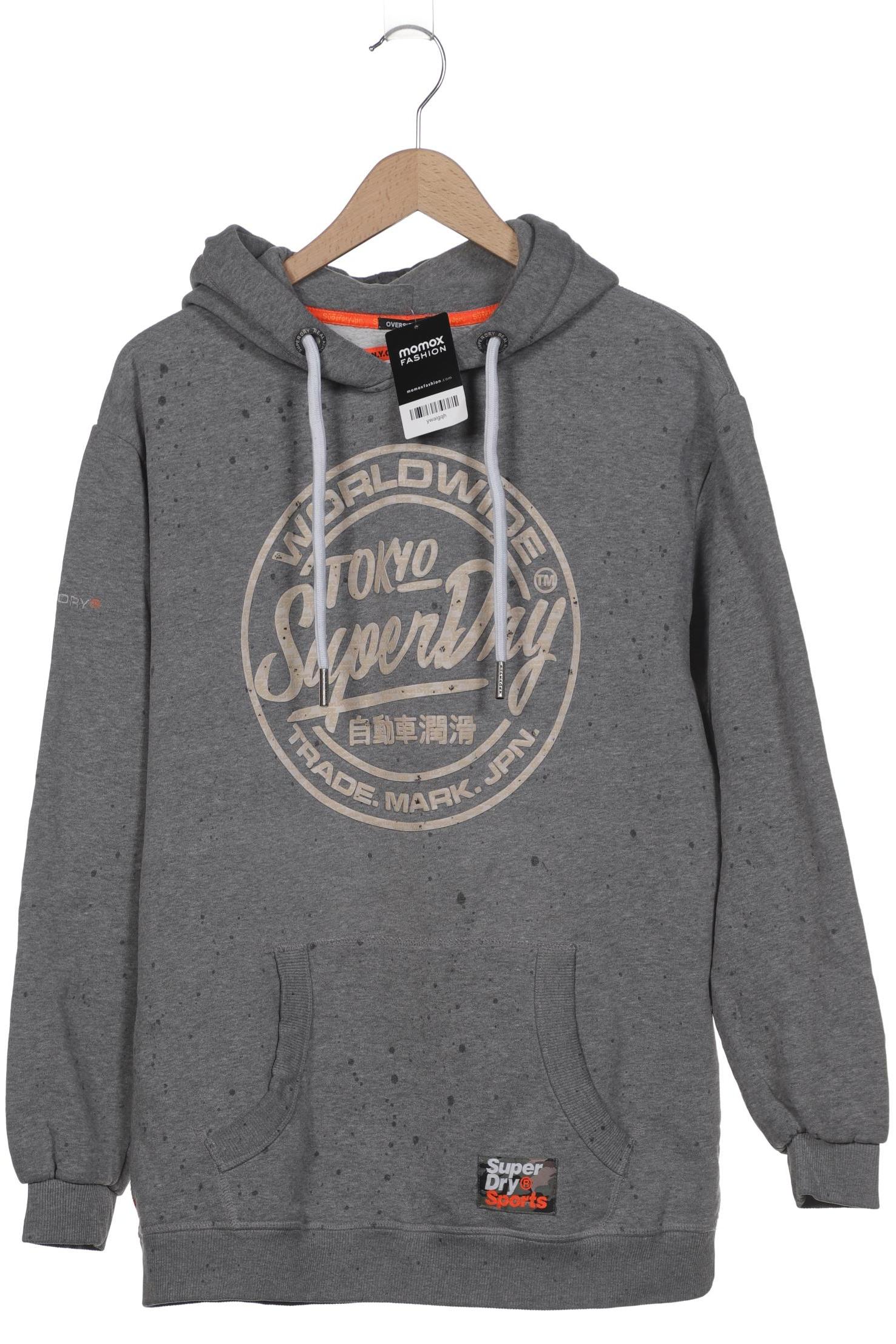 

Superdry Herren Kapuzenpullover, grau, Gr. 48