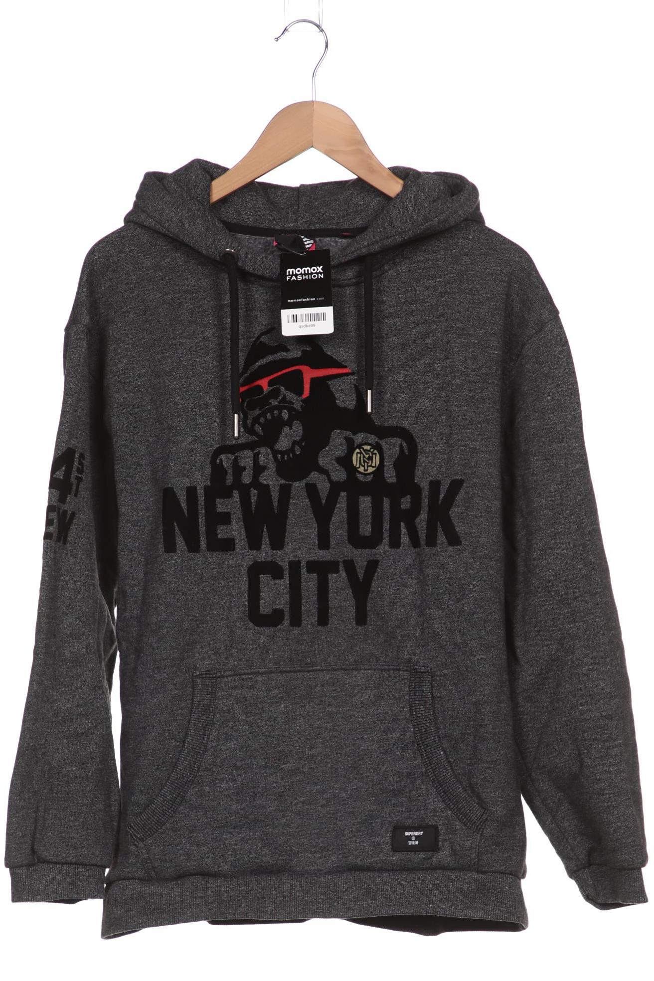 

Superdry Herren Kapuzenpullover, grau, Gr. 48