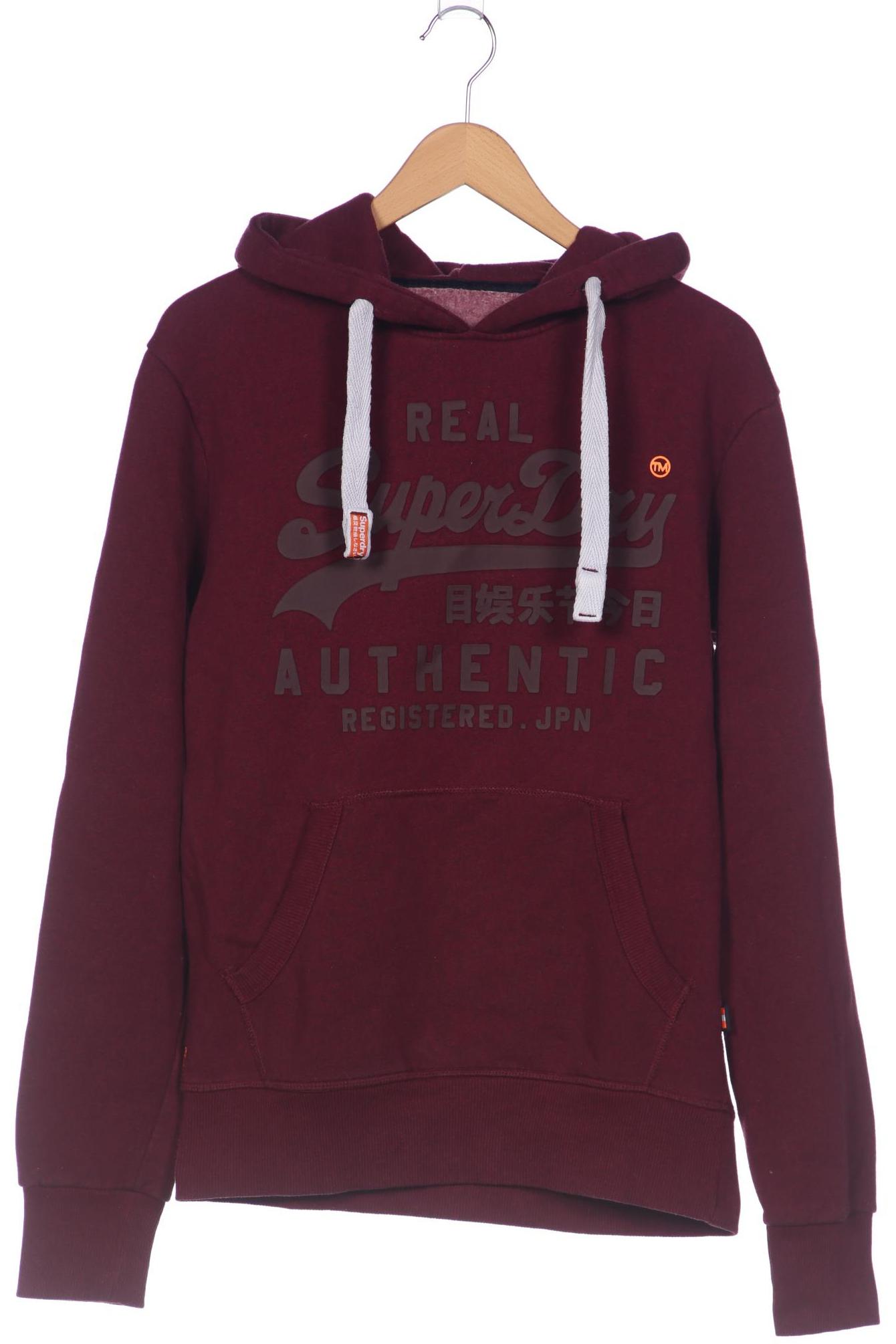 

Superdry Herren Kapuzenpullover, bordeaux, Gr. 48