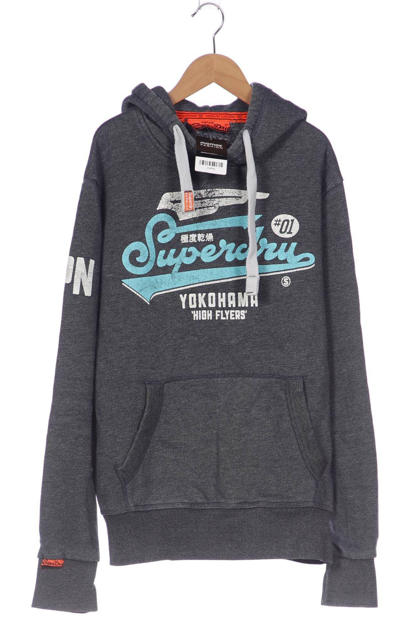 

Superdry Herren Kapuzenpullover, grau, Gr. 52