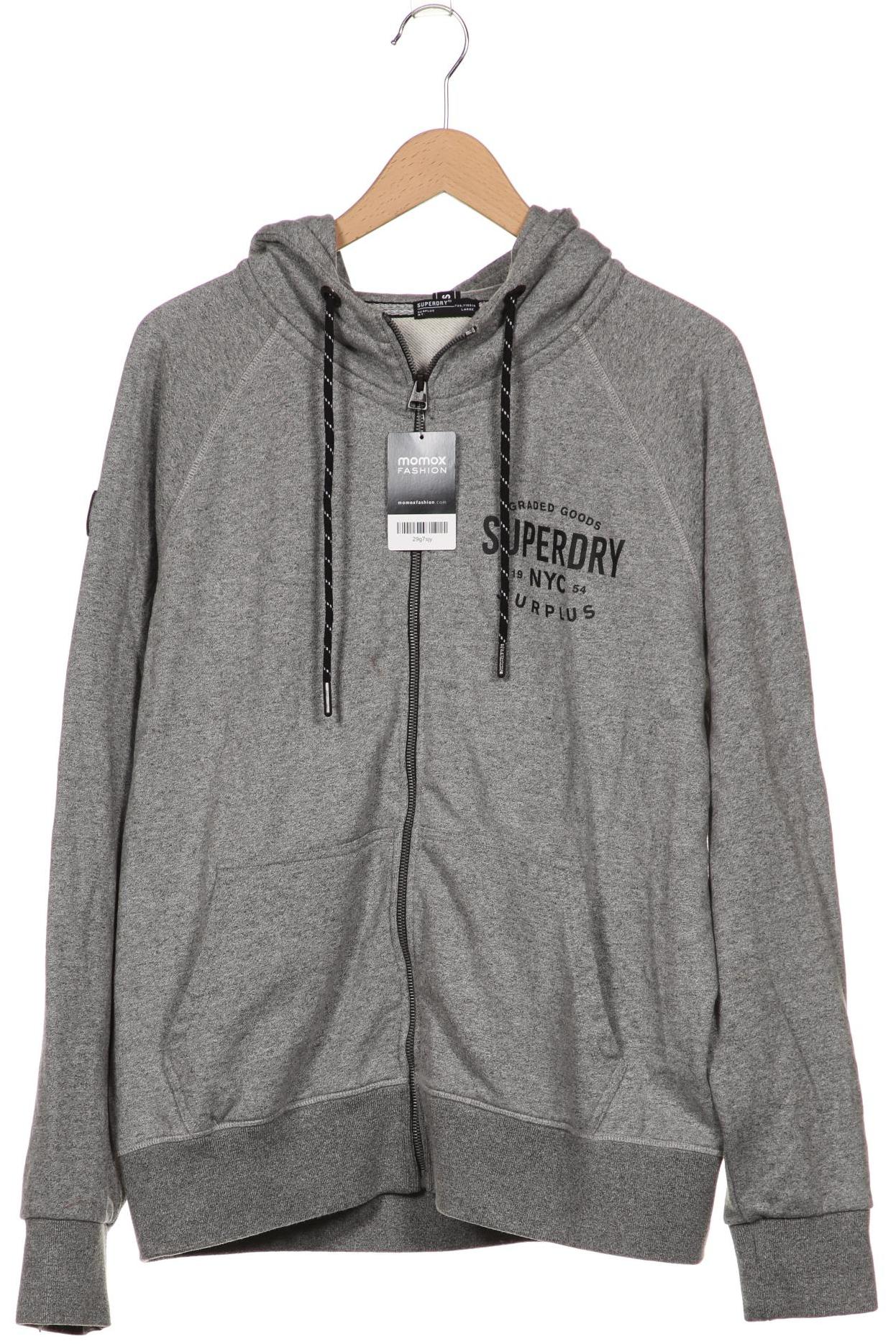 

Superdry Herren Kapuzenpullover, grau