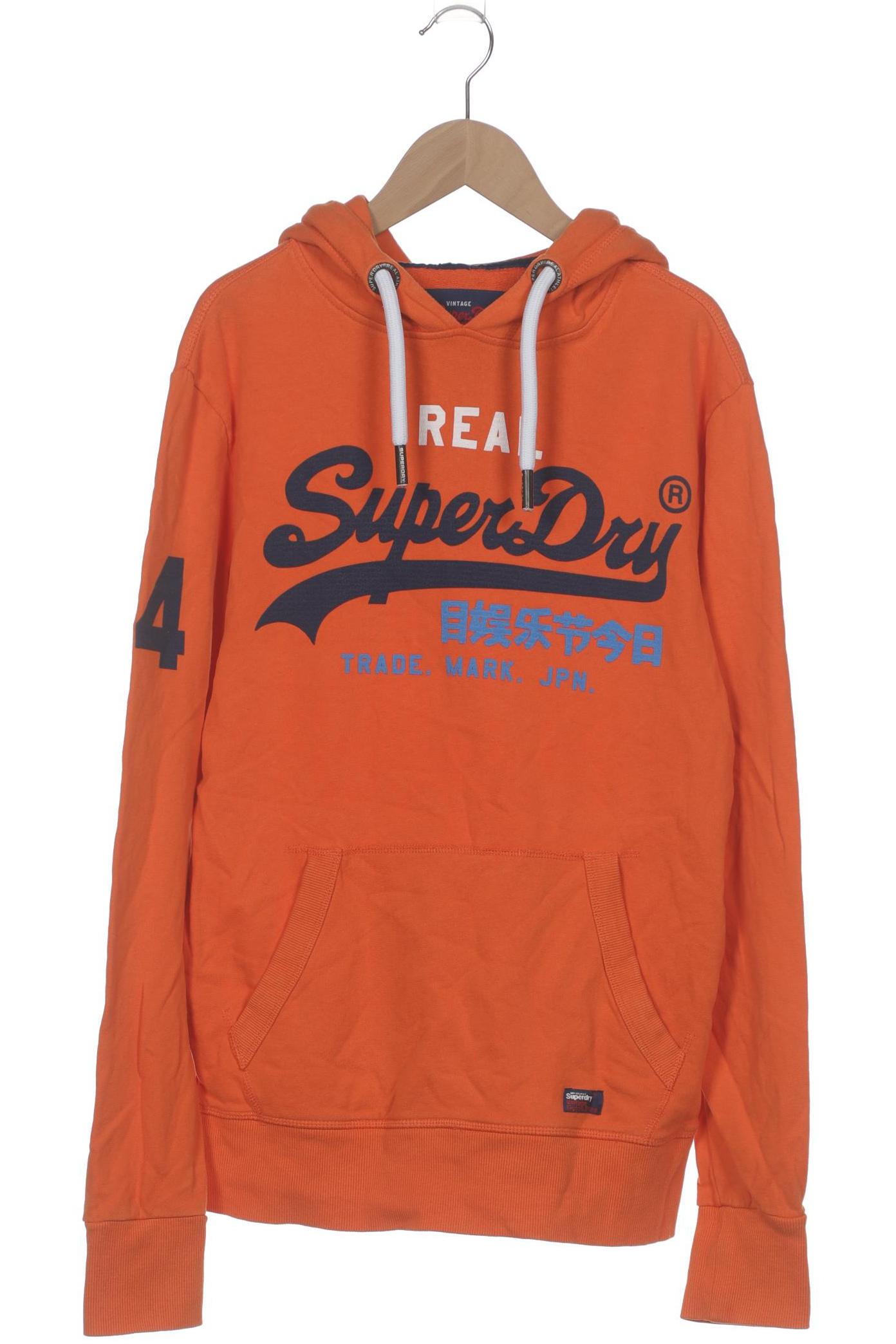 

Superdry Herren Kapuzenpullover, orange, Gr. 48