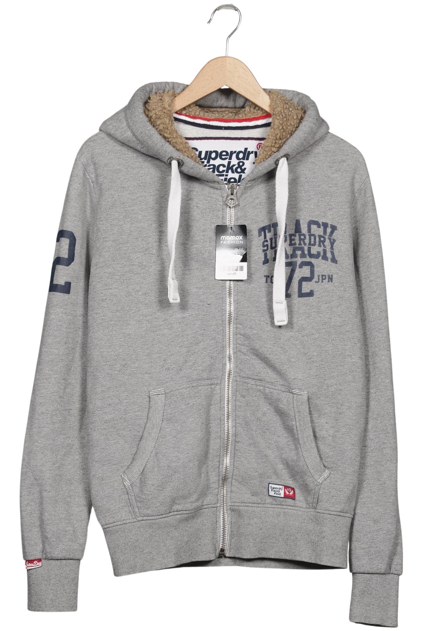 

Superdry Herren Kapuzenpullover, grau, Gr. 48