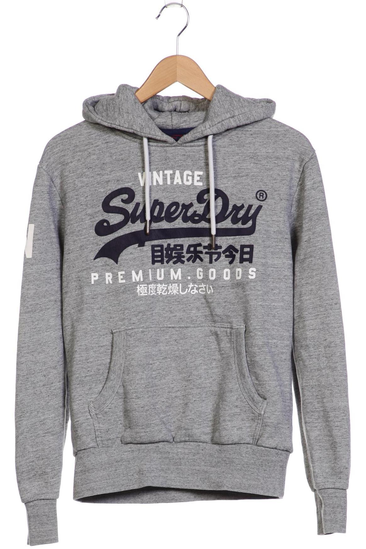 

Superdry Herren Kapuzenpullover, grau, Gr. 48