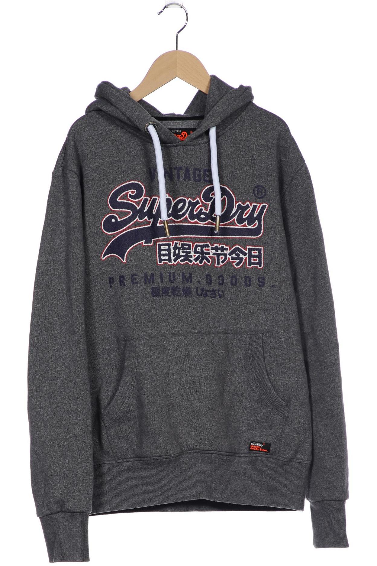 

Superdry Herren Kapuzenpullover, grau