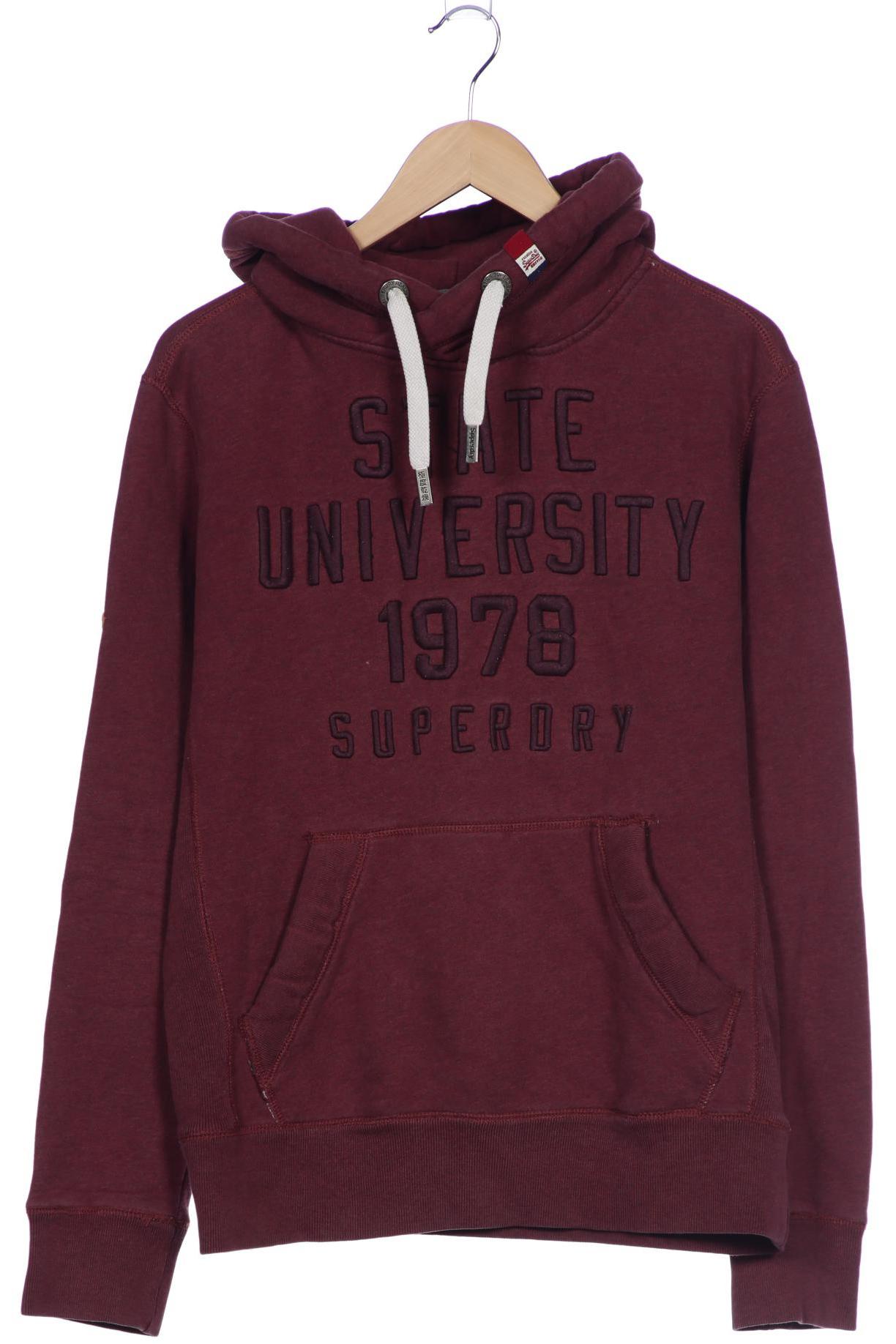 

Superdry Herren Kapuzenpullover, bordeaux, Gr. 48