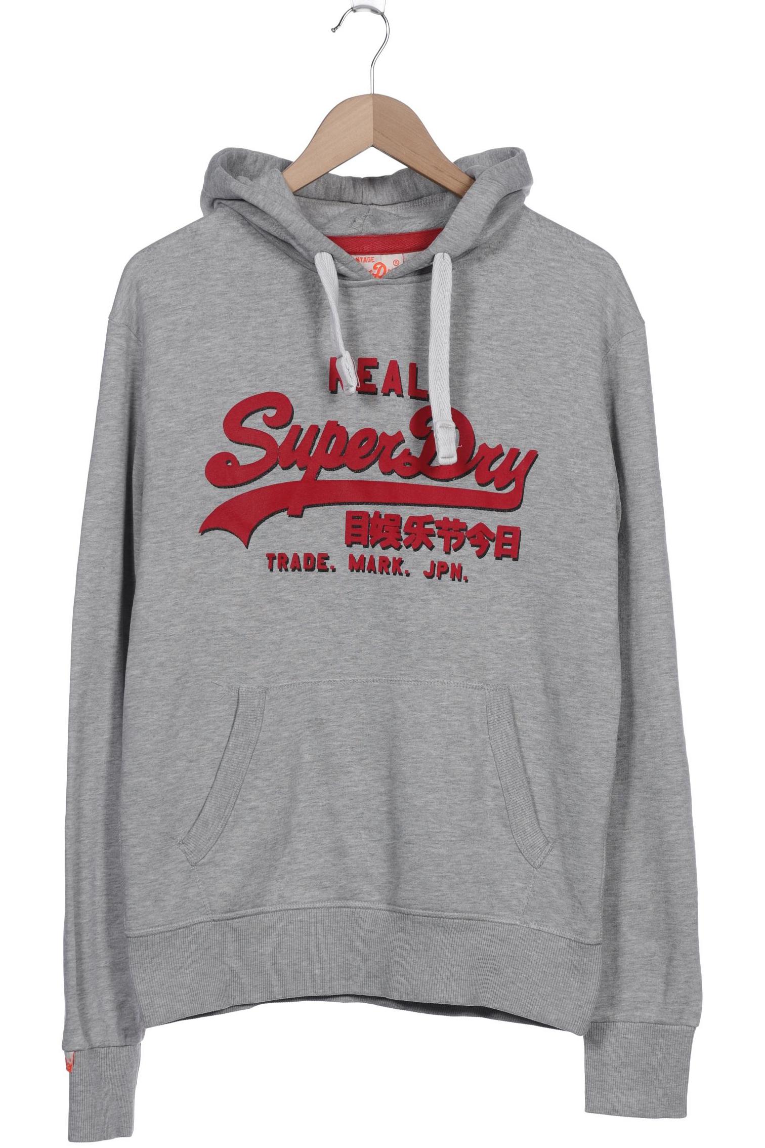 

Superdry Herren Kapuzenpullover, grau, Gr. 46