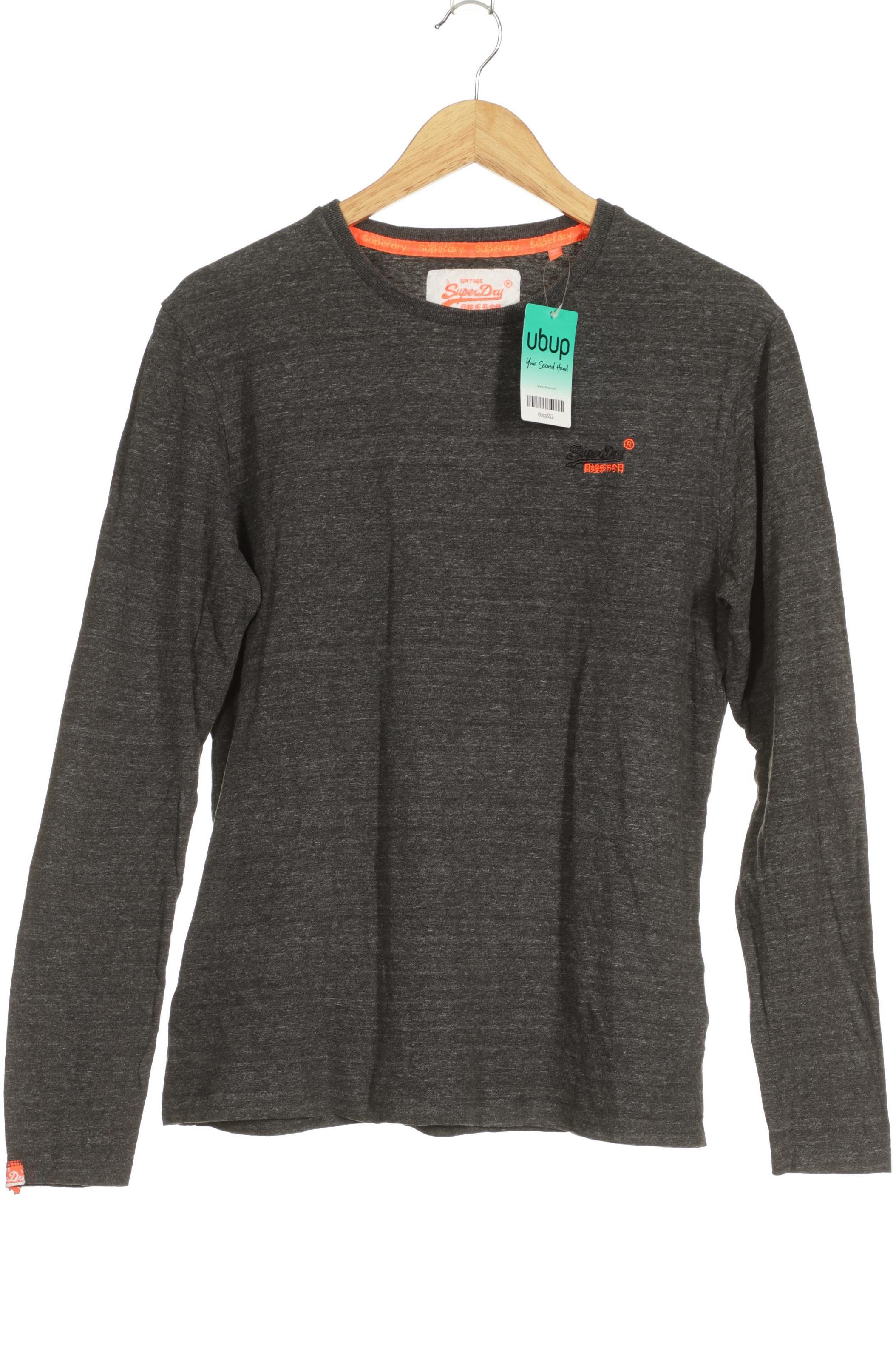

Superdry Herren Langarmshirt, grau, Gr.
